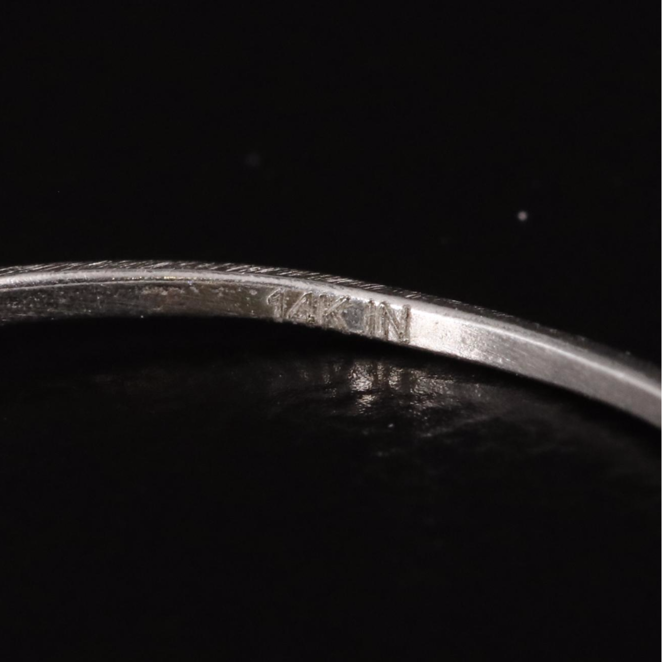 14K Citrine Solitaire Ring