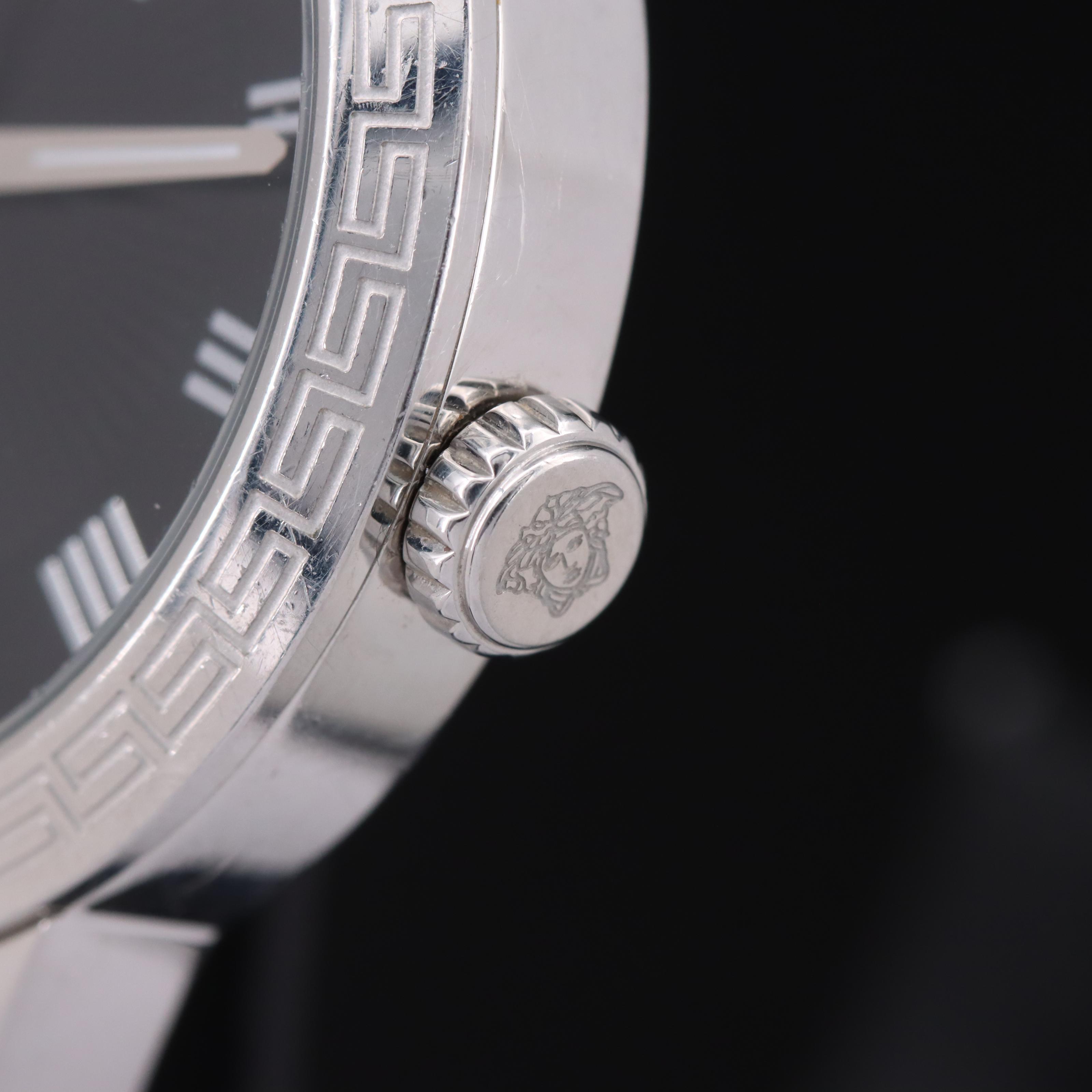 Versace Greca Stainless Steel Watch