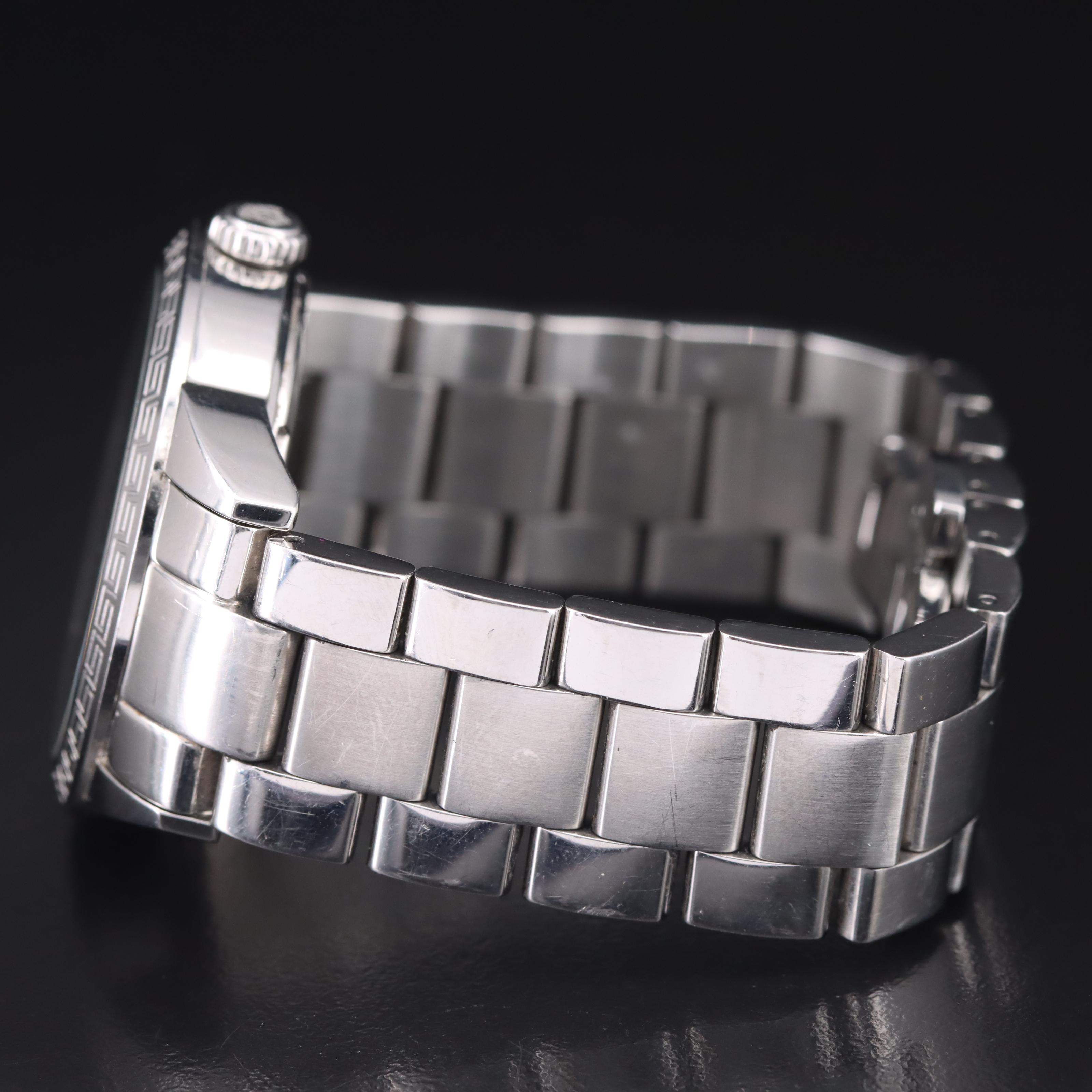 Versace Greca Stainless Steel Watch