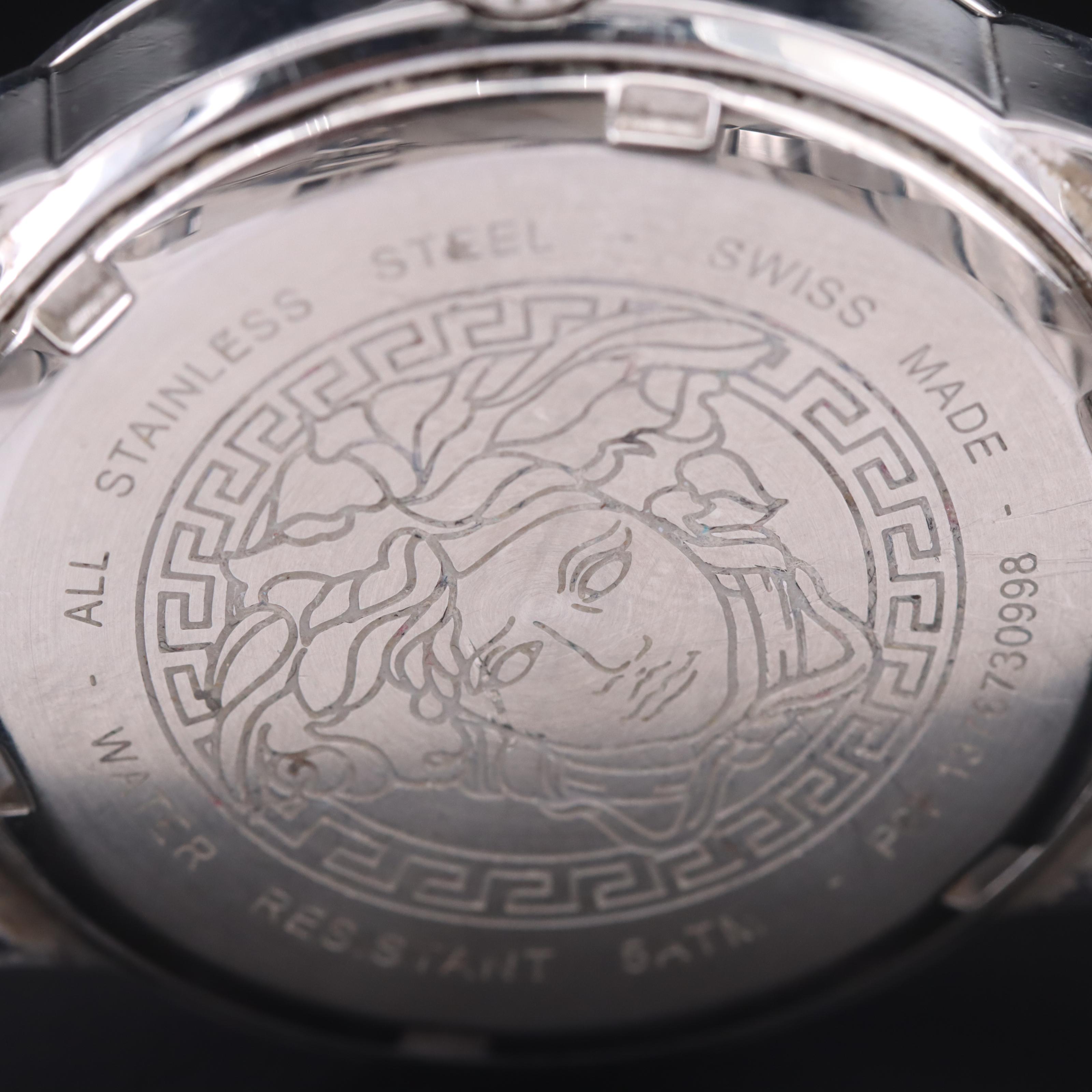 Versace Greca Stainless Steel Watch