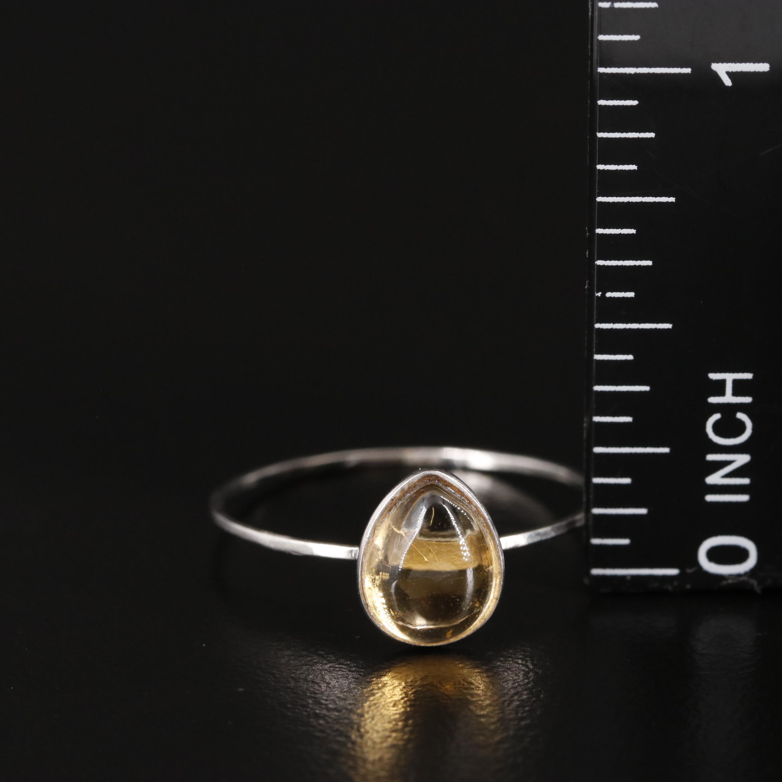 14K Citrine Ring
