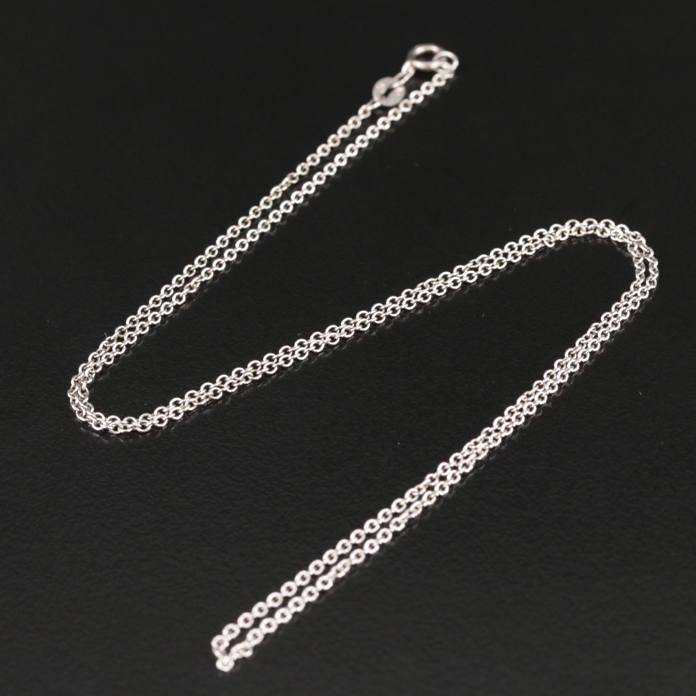 Sterling Cable Chain Necklace