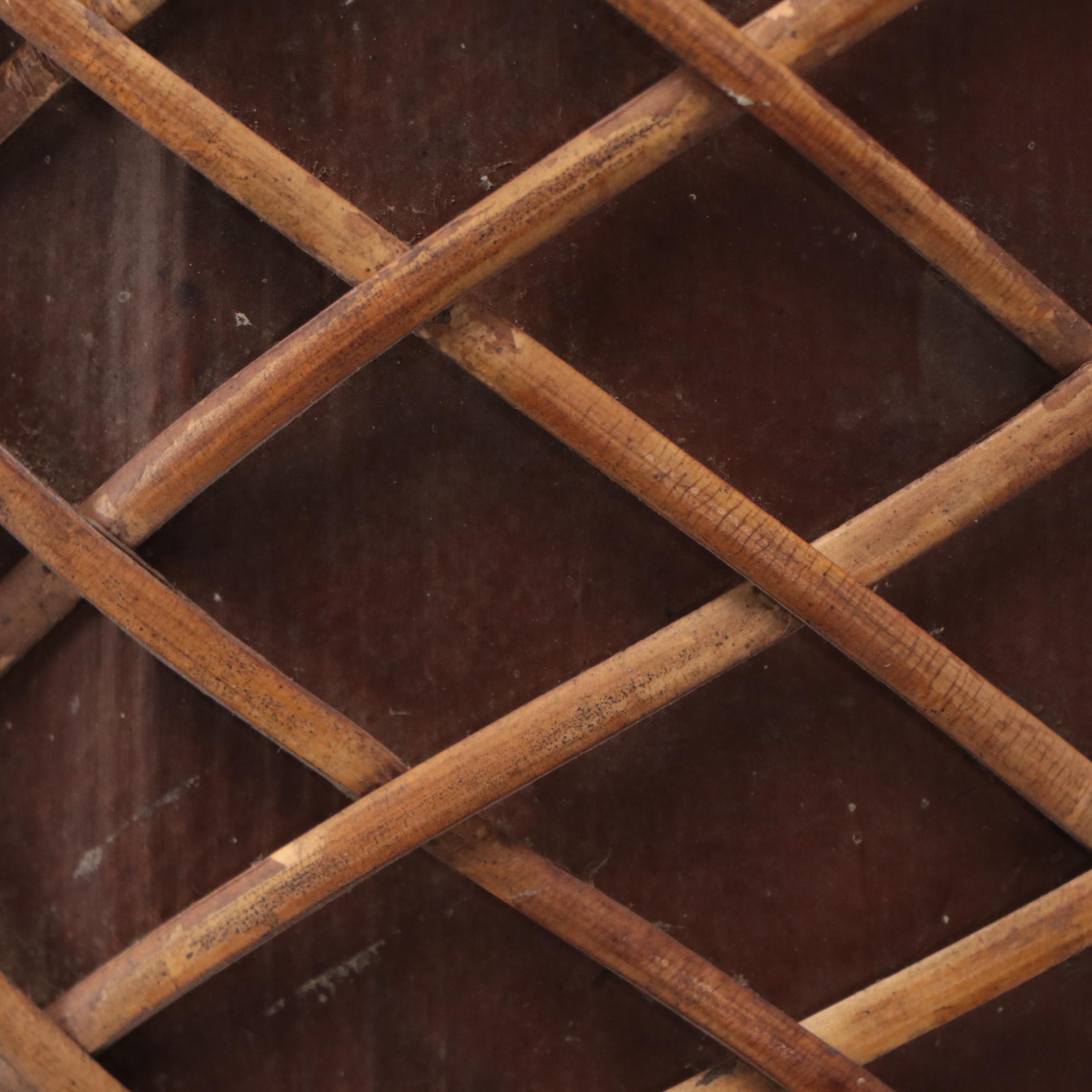 Iban Dayak (Indonesia) Woven Reed Rice Harvesting Baskets, Early 20th Century