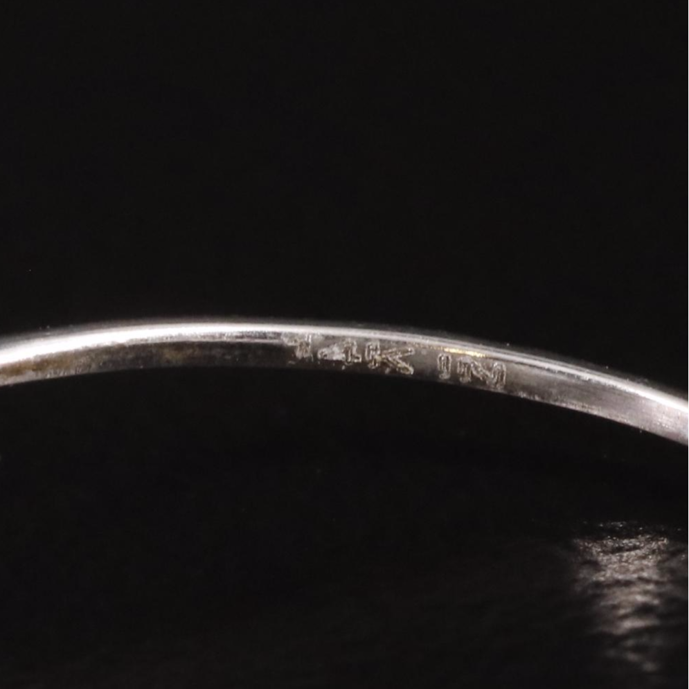 14K Amethyst Solitaire Ring