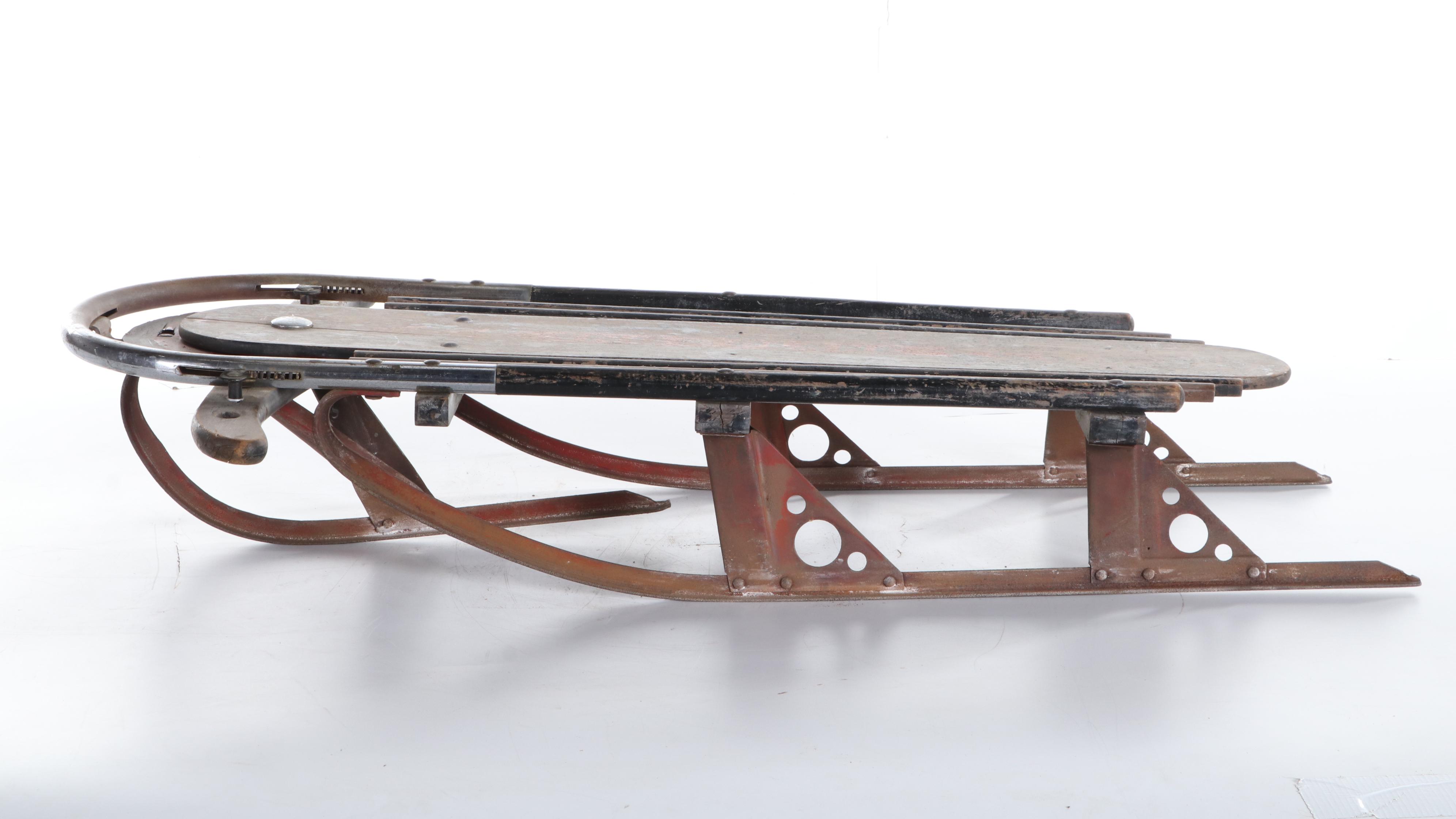 Skippy Co. Sno-Plane Sled, Mid-20th Century