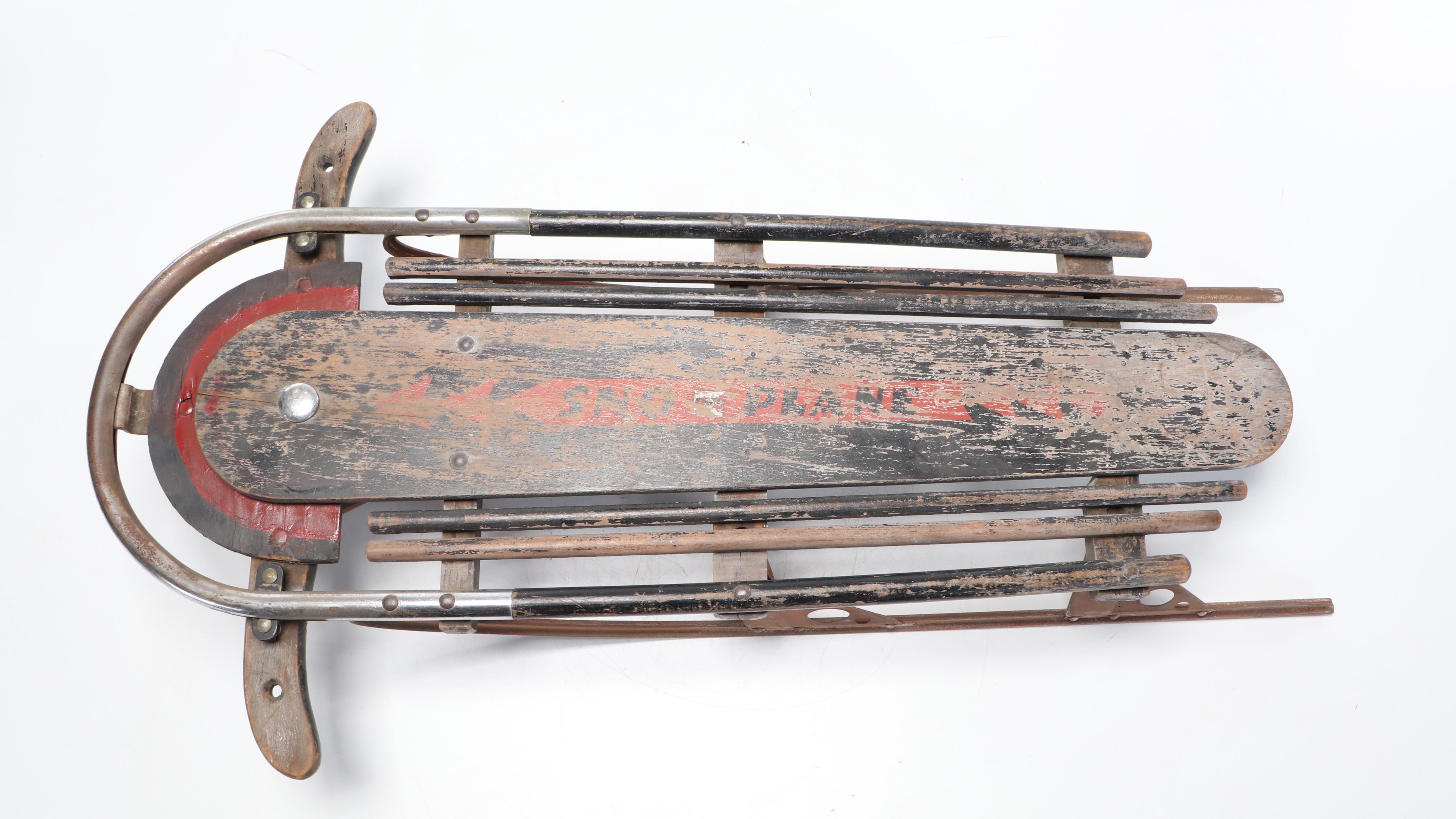 Skippy Co. Sno-Plane Sled, Mid-20th Century