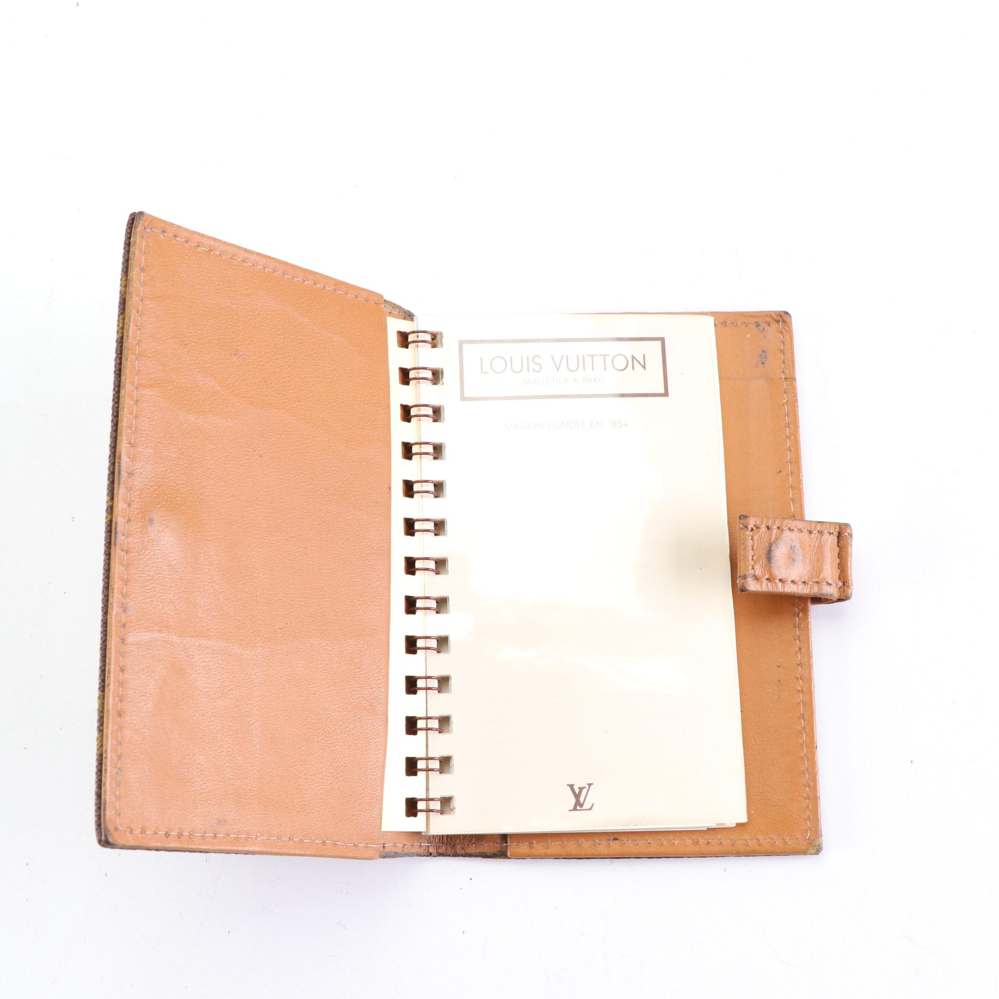 Louis Vuitton for Saks Fifth Avenue Address Book with Box and Keychain