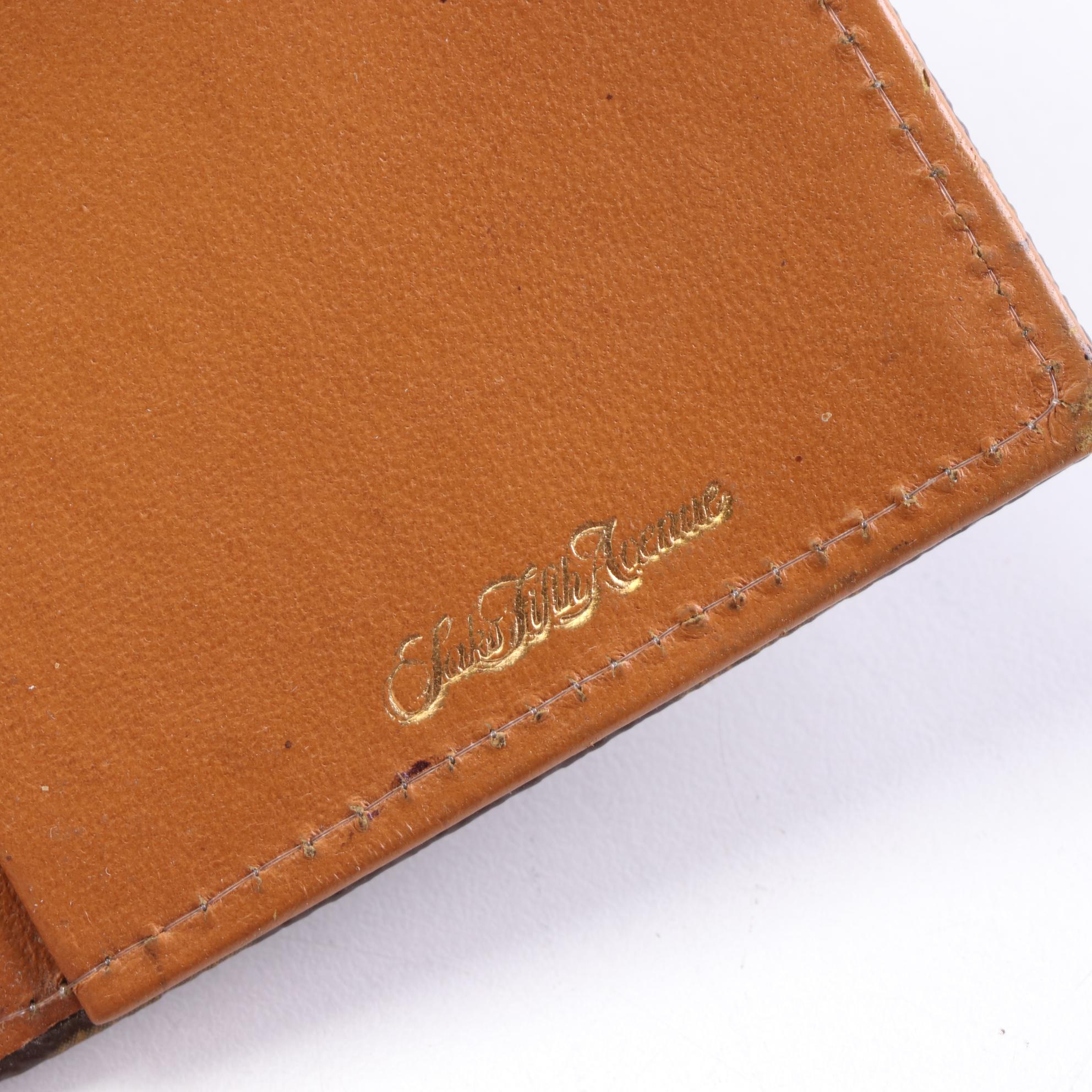 Louis Vuitton for Saks Fifth Avenue Address Book with Box and Keychain