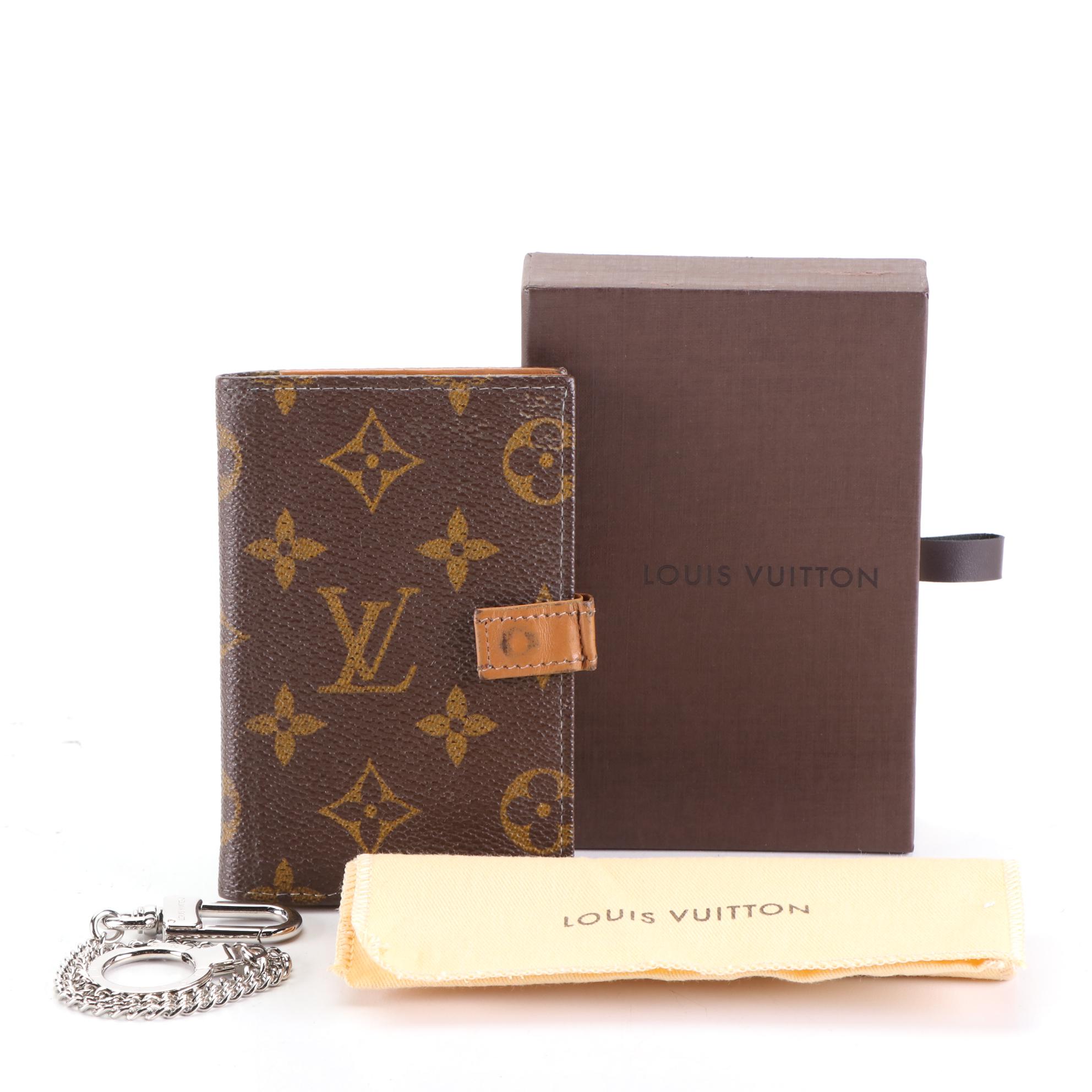 Louis Vuitton for Saks Fifth Avenue Address Book with Box and Keychain