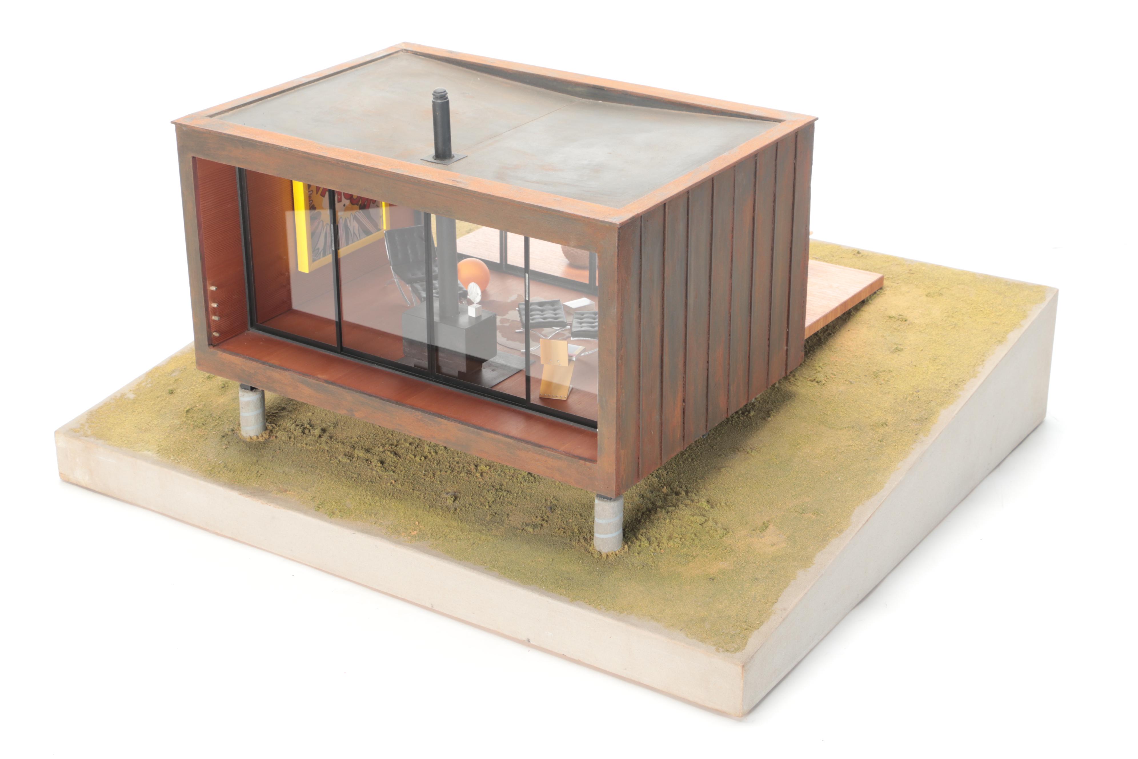 Paris Renfroe Modernist WeeHouse Model from Milwaukee Art Museum, 2011