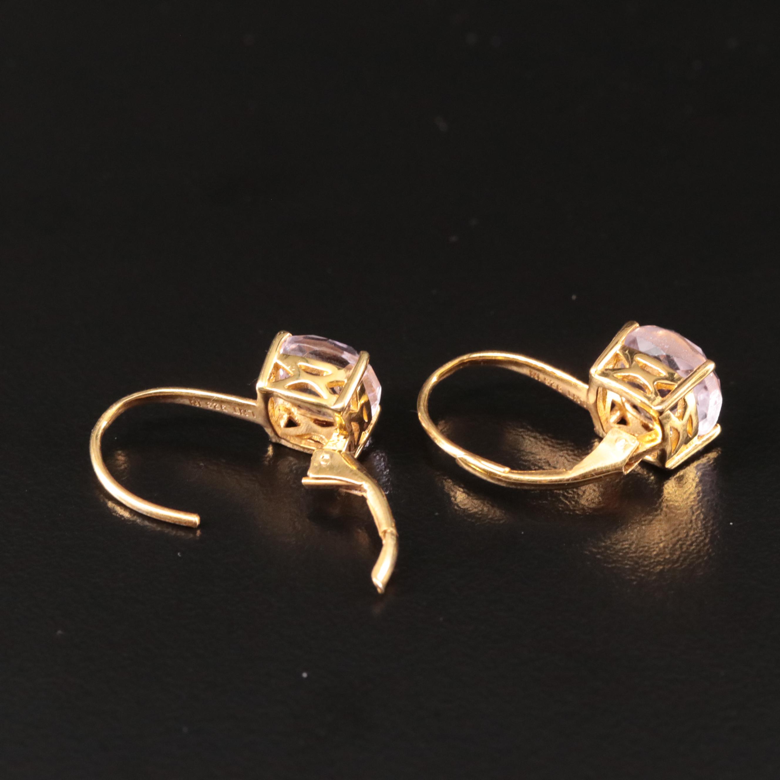 Sterling Amethyst Earrings