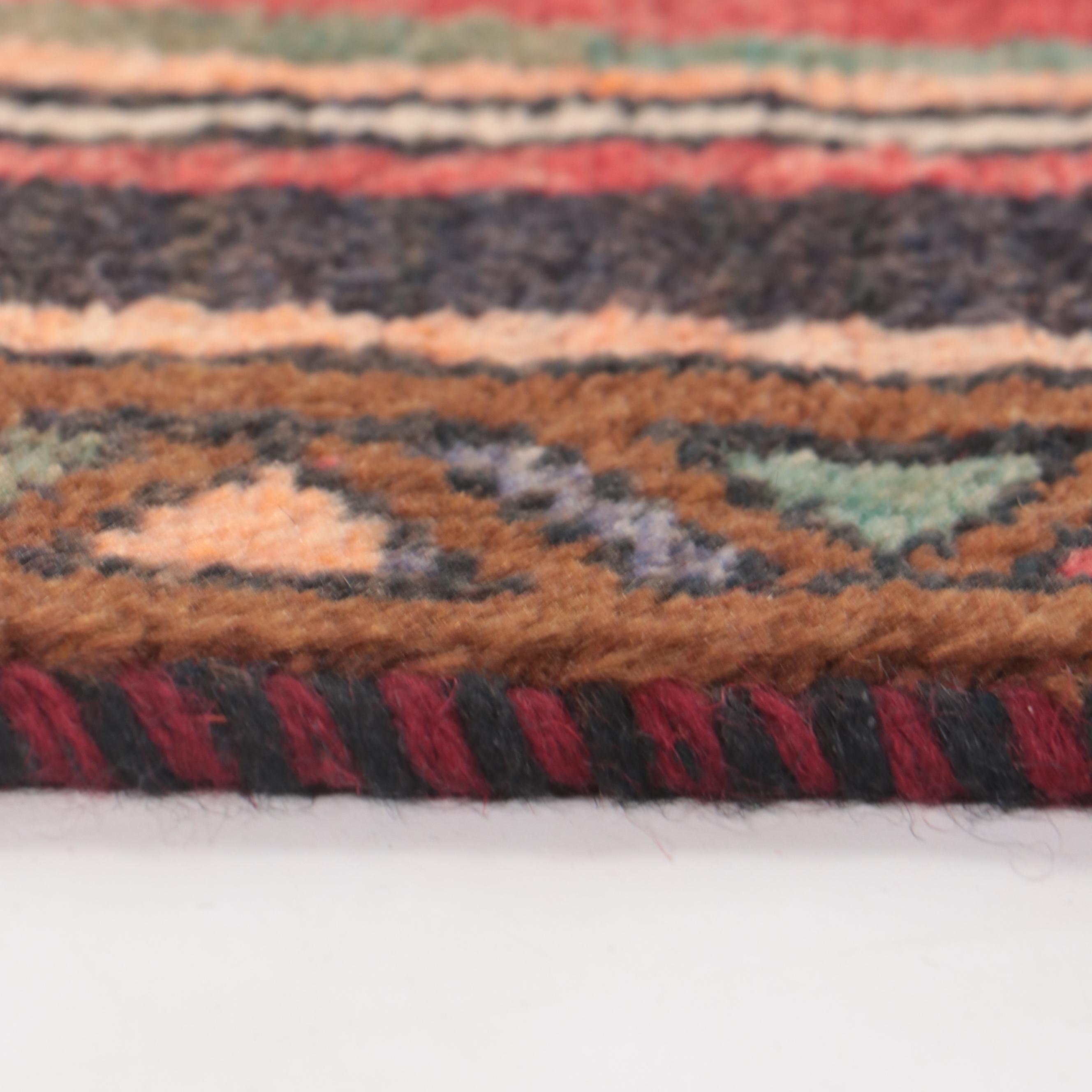 2'6 x 7'6 Hand-Knotted Persian Kelardasht Carpet Runner