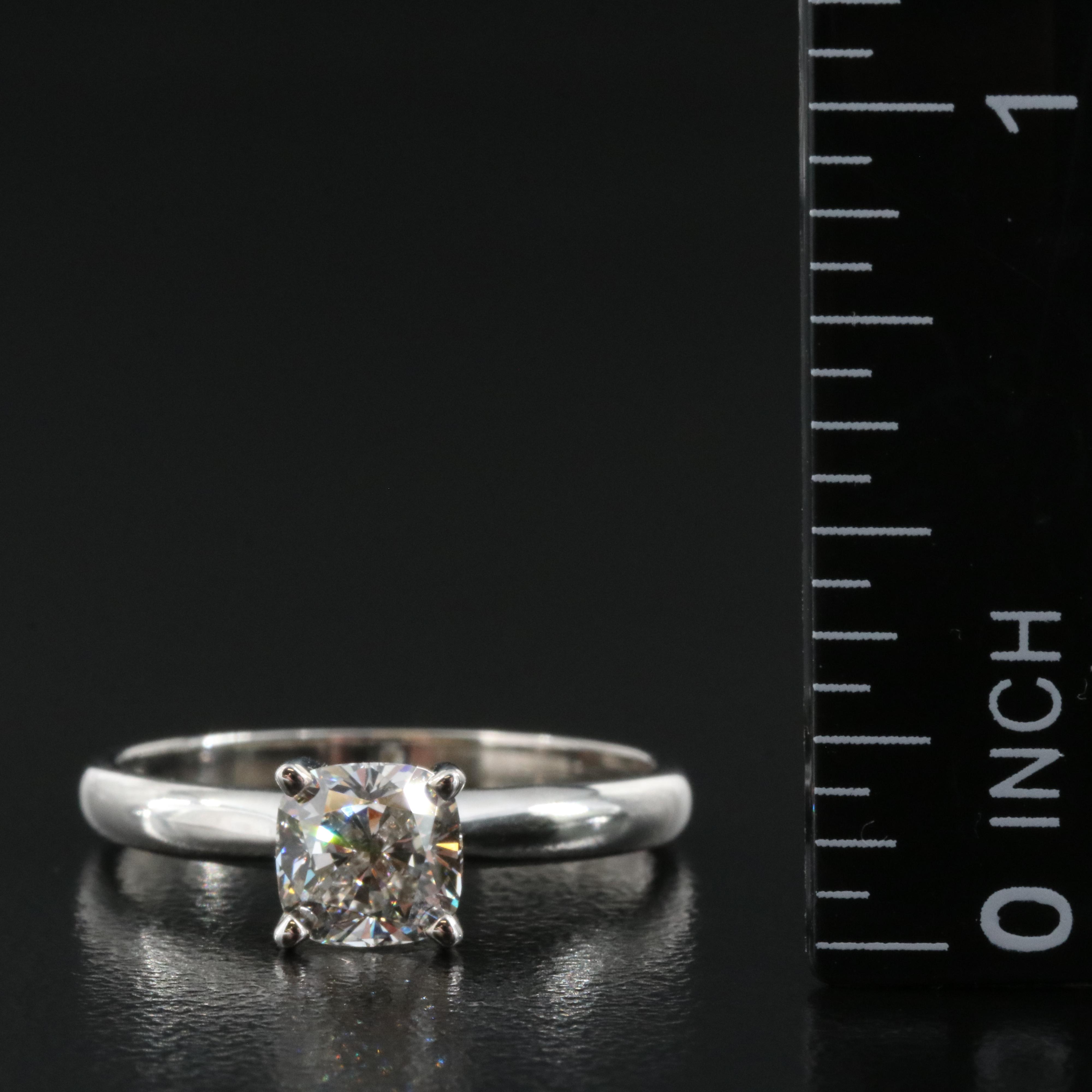 14K 1.06 CT Lab Grown Diamond Solitaire Ring