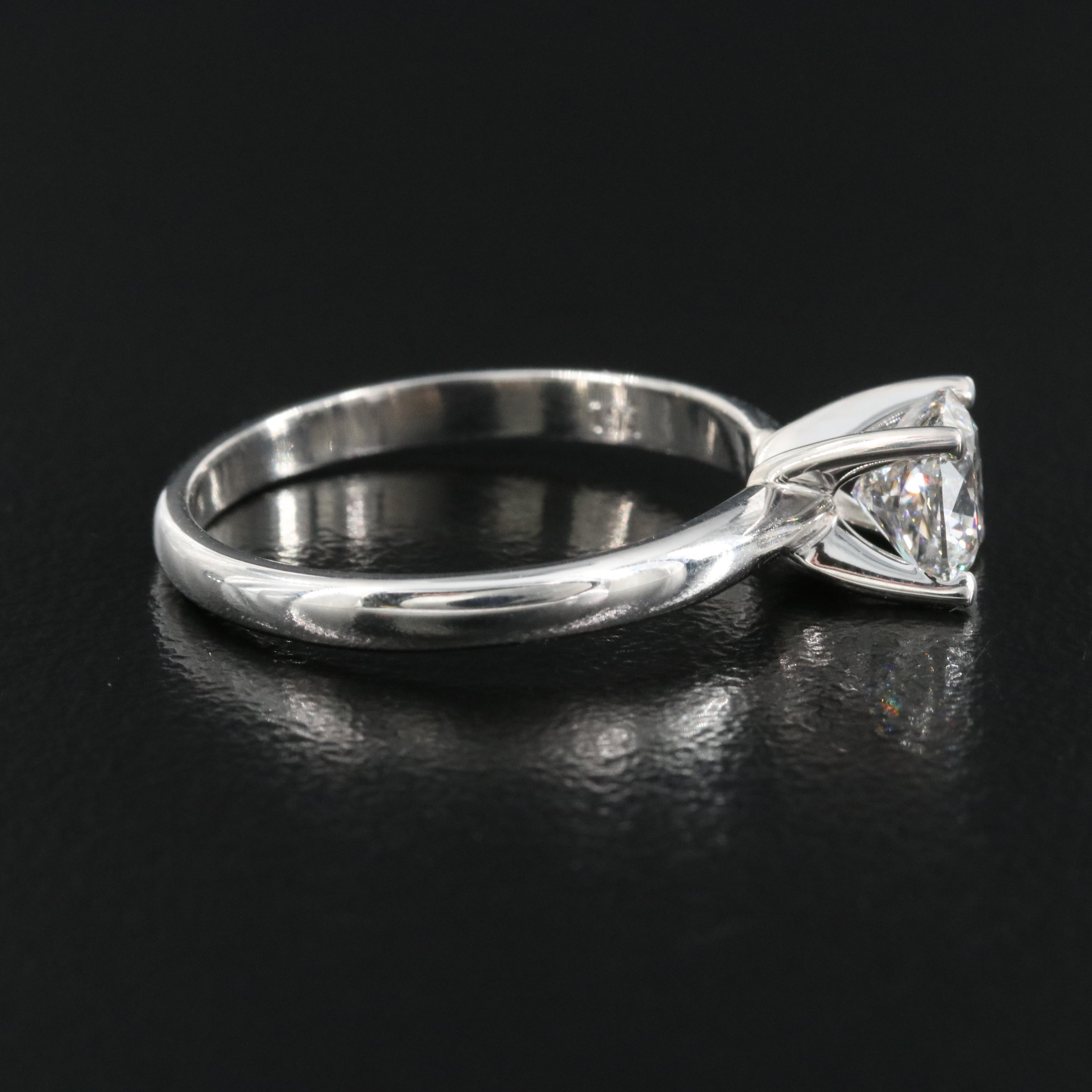 14K 1.06 CT Lab Grown Diamond Solitaire Ring