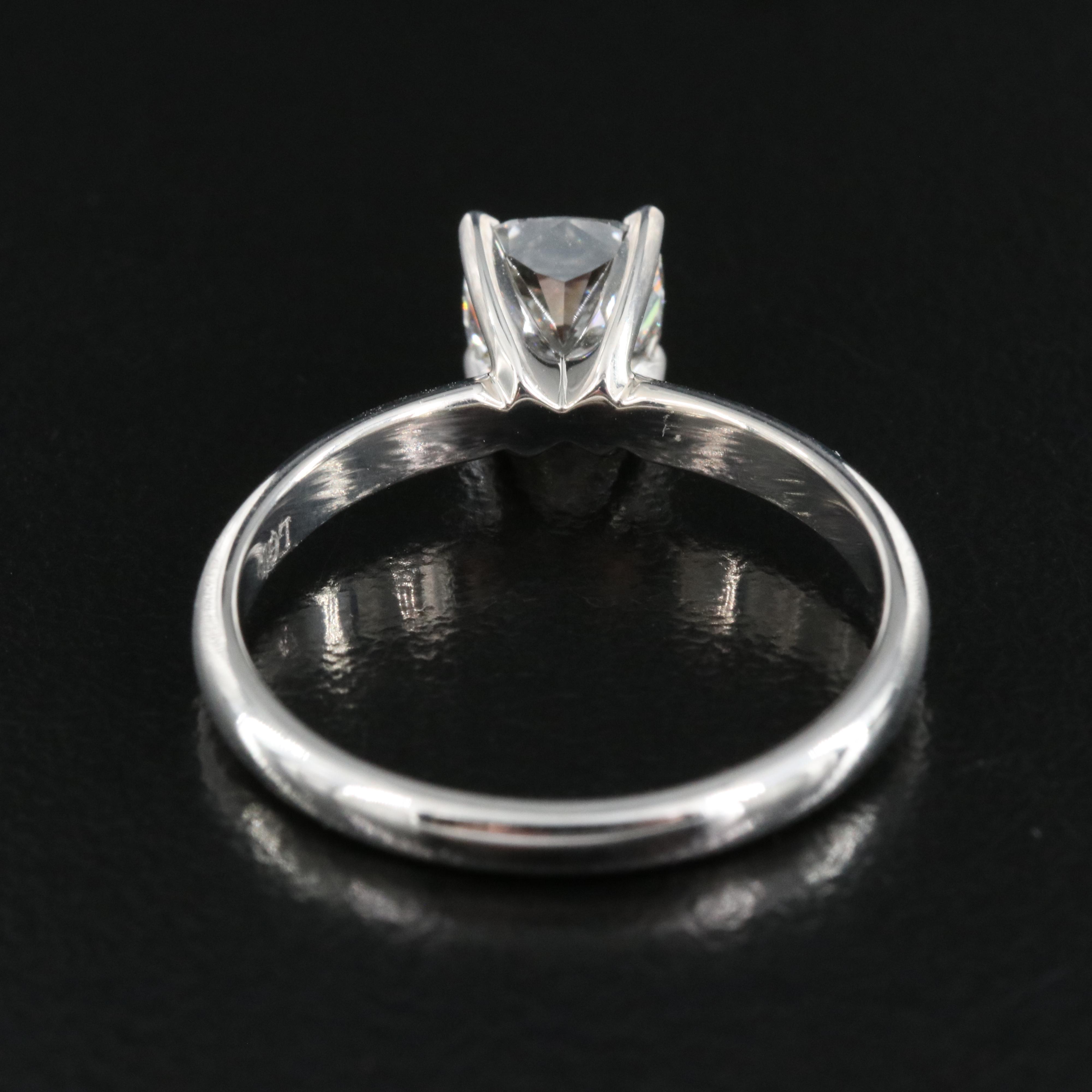 14K 1.06 CT Lab Grown Diamond Solitaire Ring