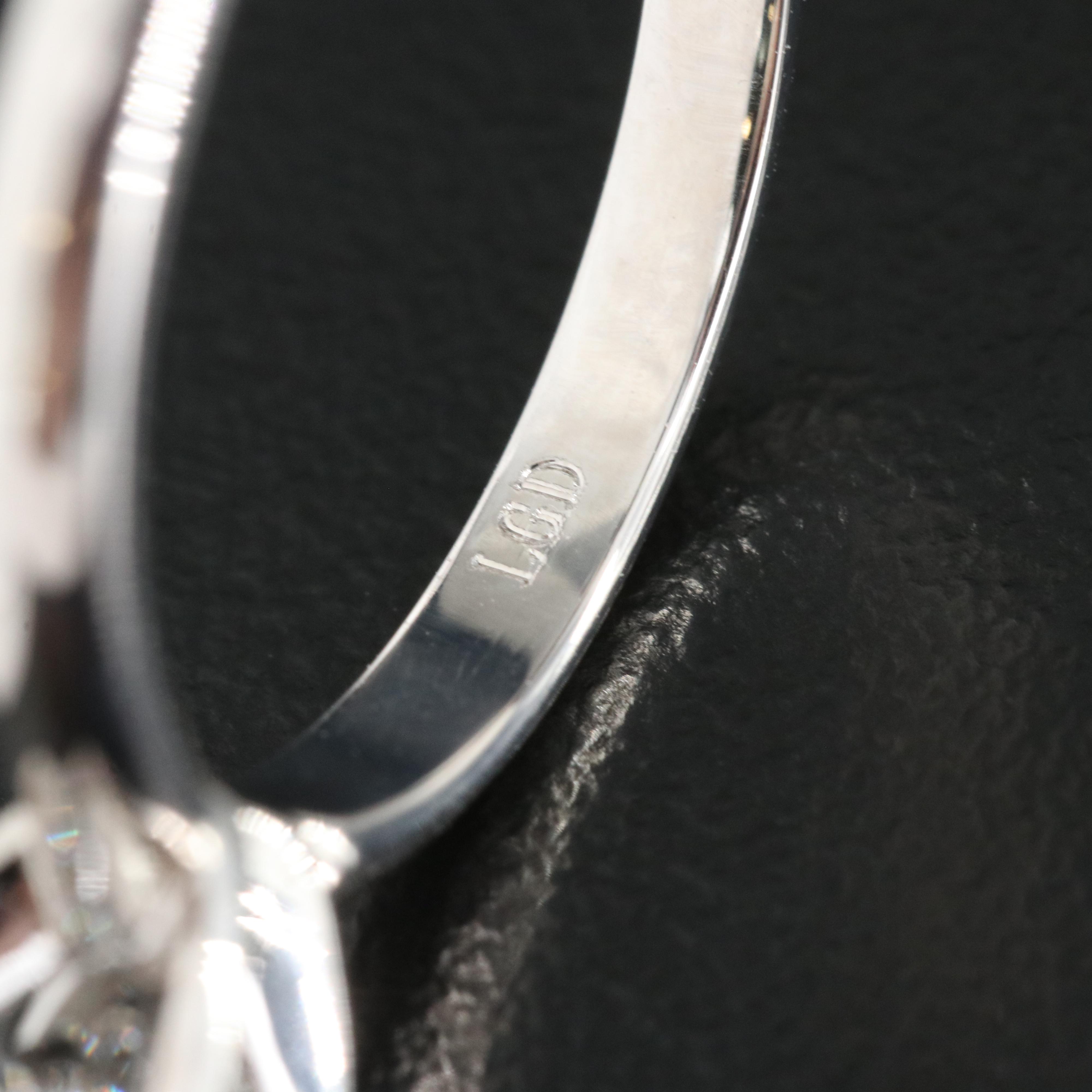 14K 1.06 CT Lab Grown Diamond Solitaire Ring