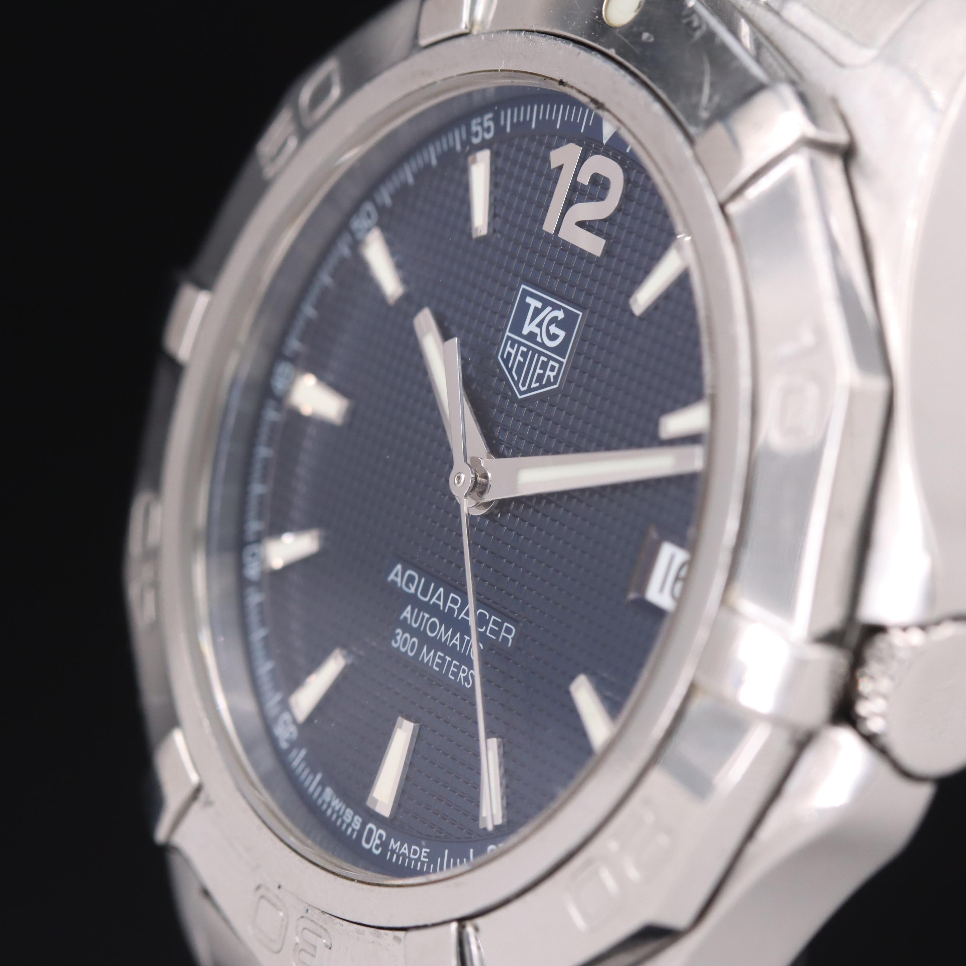 Stainless Steel TAG Heuer Aquaracer Automatic 300 Meters Watch