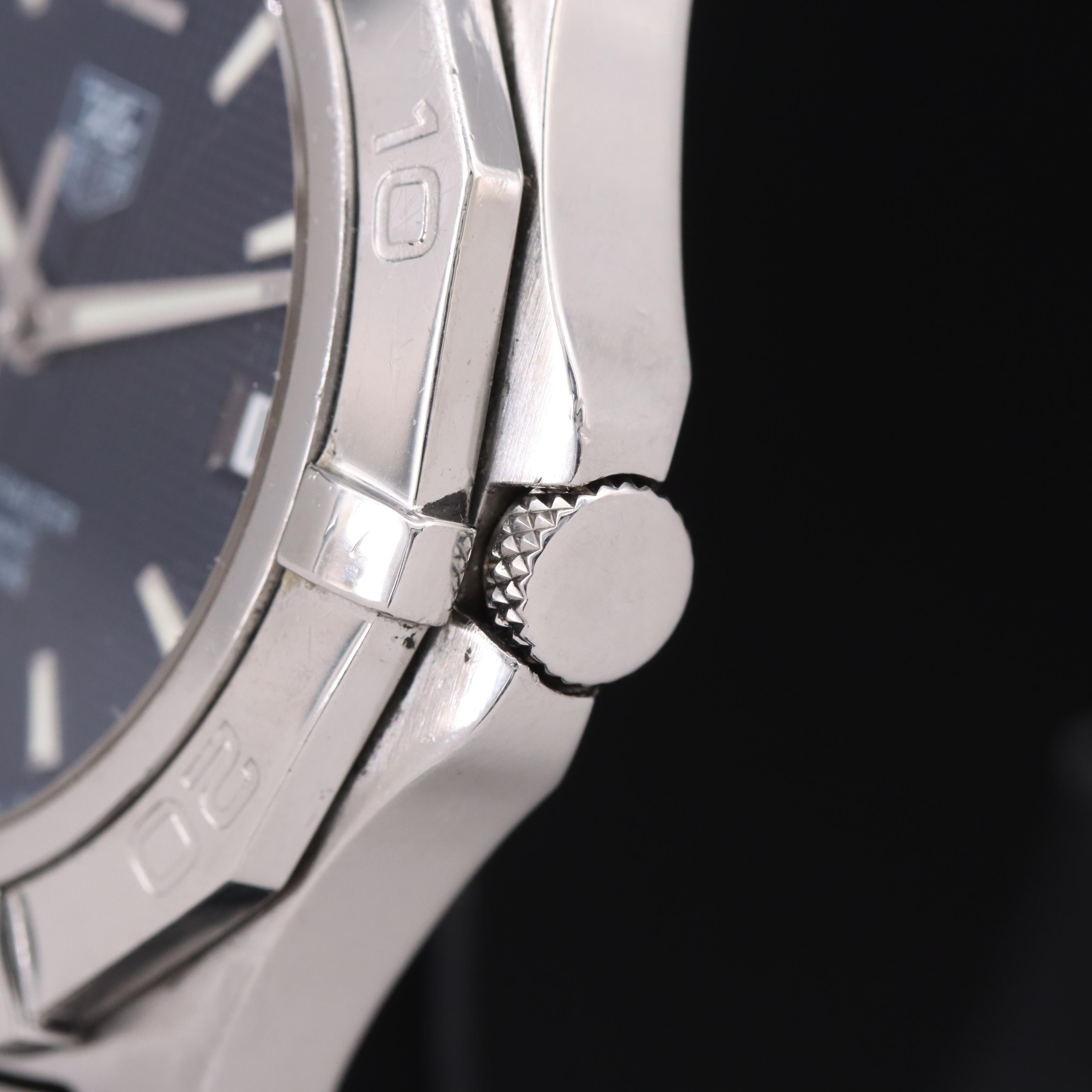 Stainless Steel TAG Heuer Aquaracer Automatic 300 Meters Watch