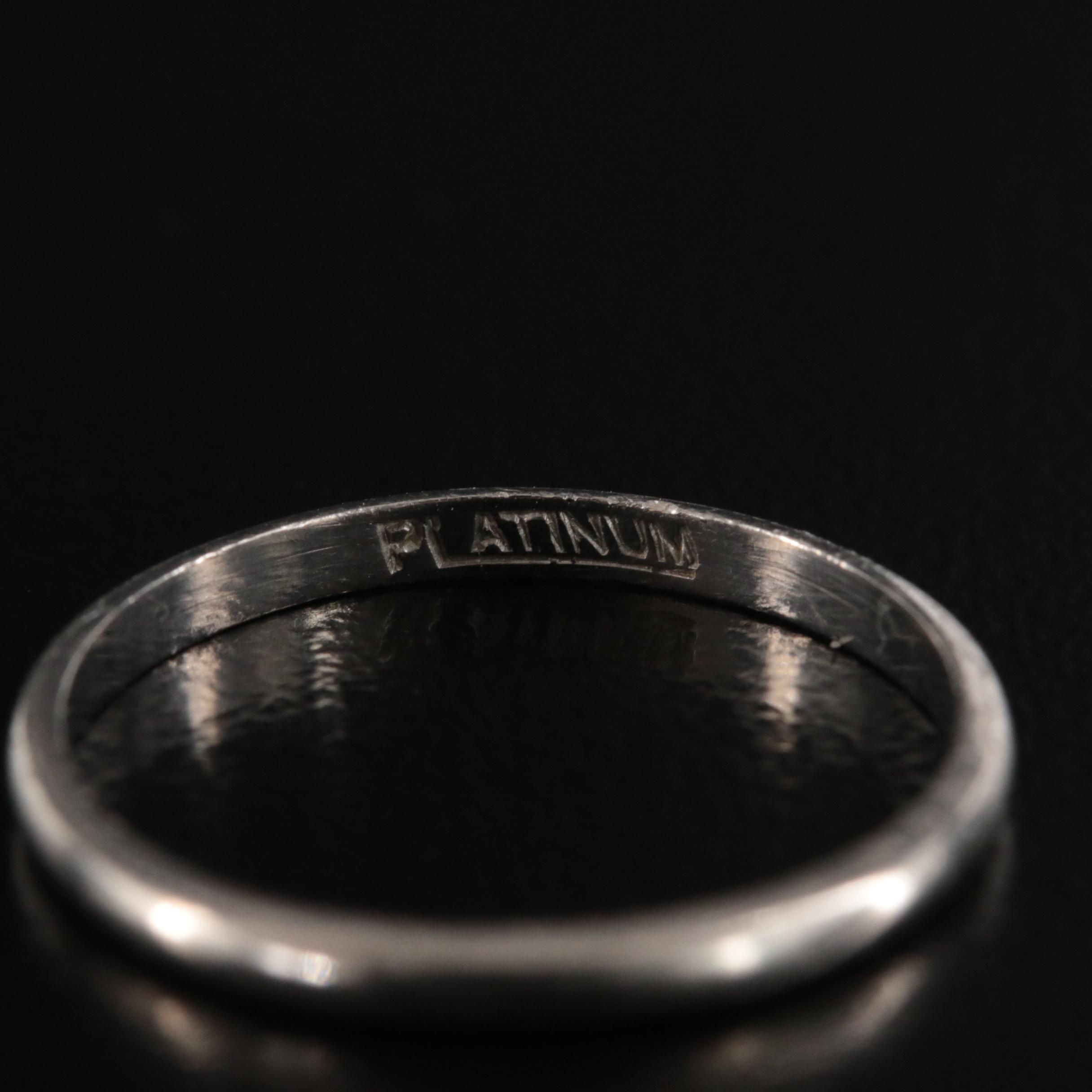 Vintage Platinum Band