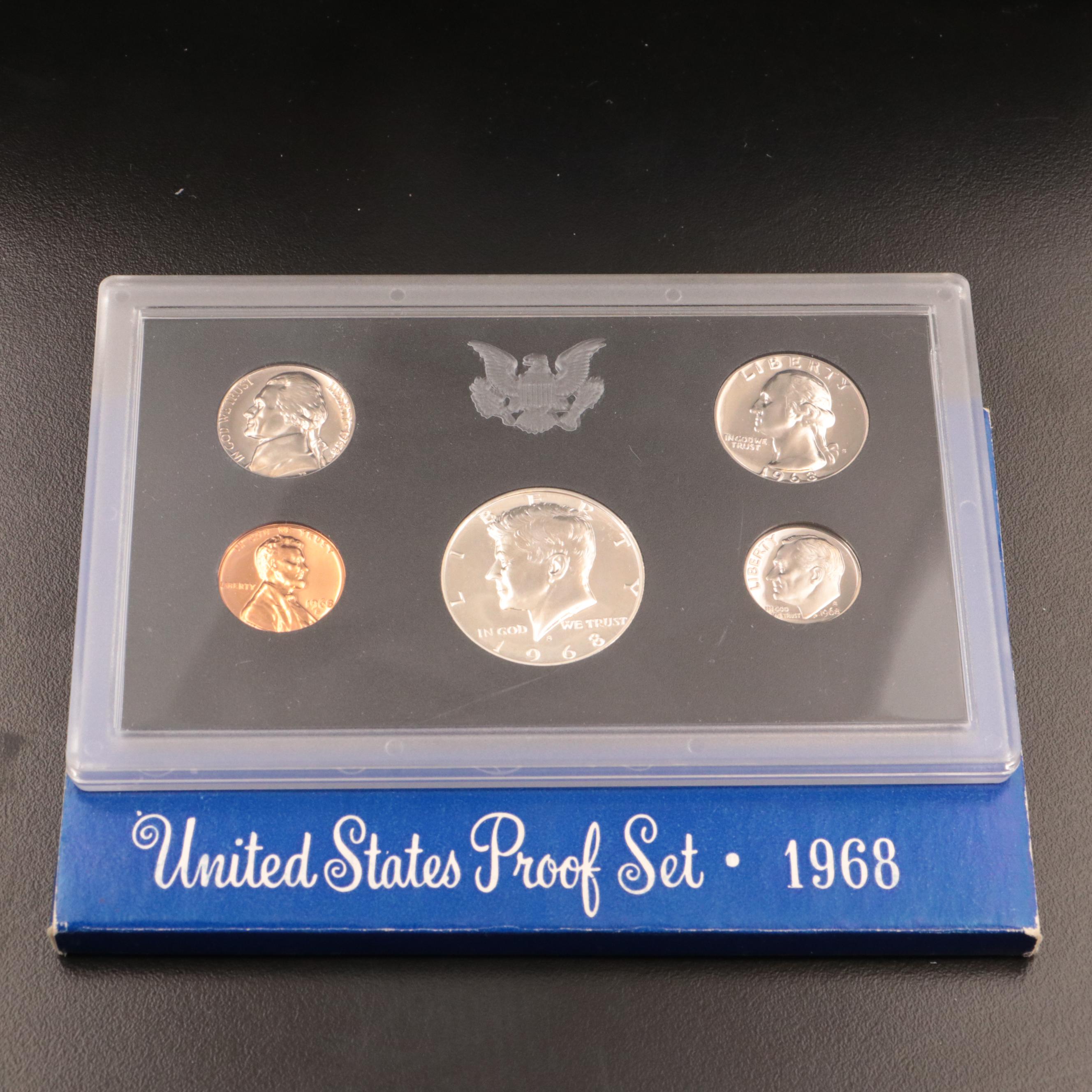 Thirty-Nine Different U.S. Mint Proof Sets, 1968–2006