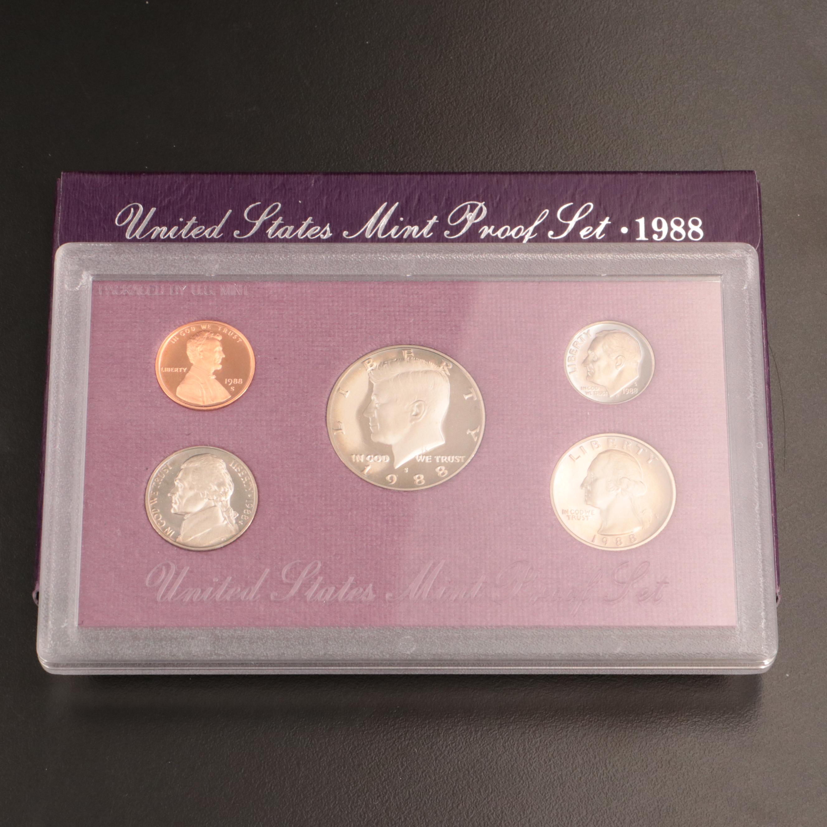 Thirty-Nine Different U.S. Mint Proof Sets, 1968–2006