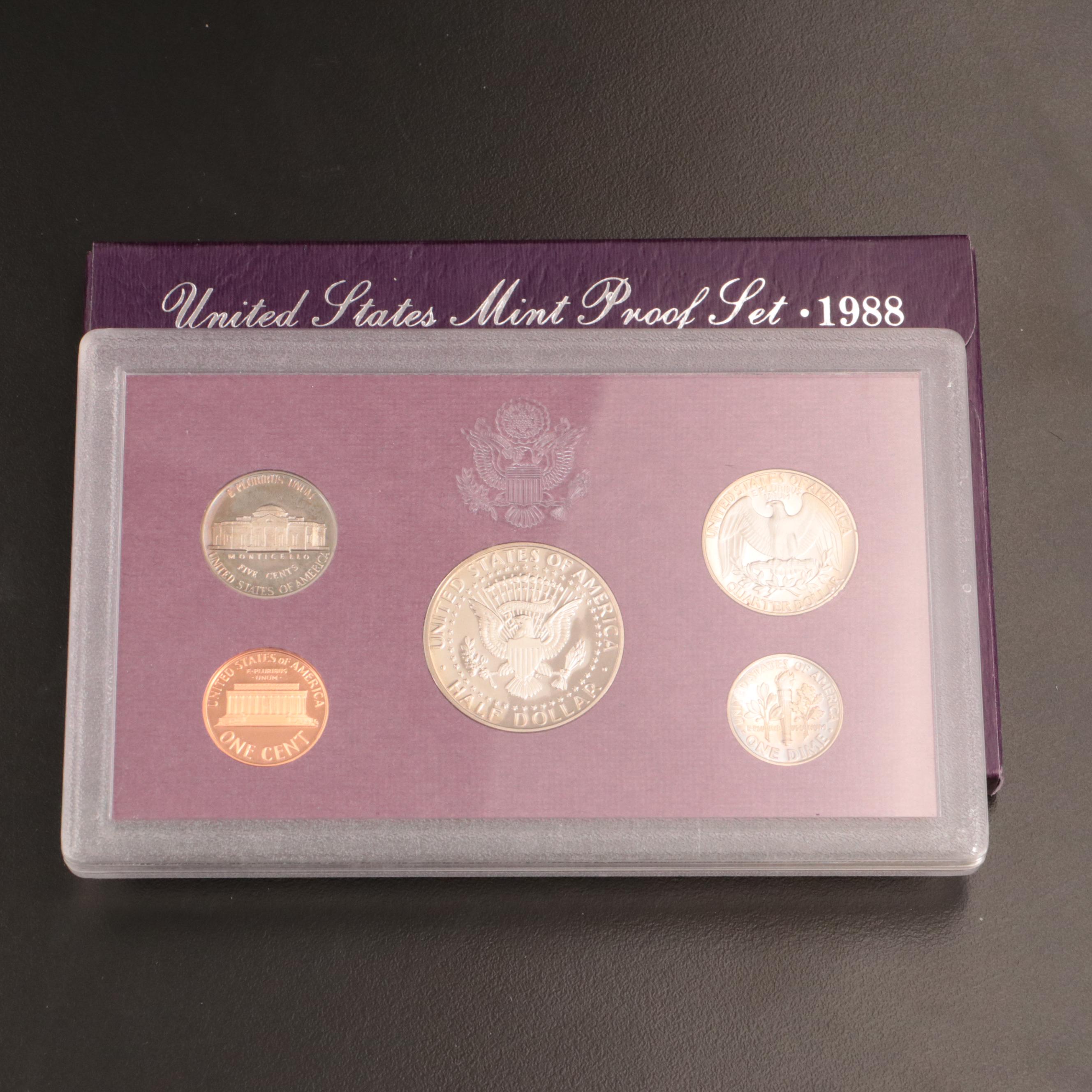 Thirty-Nine Different U.S. Mint Proof Sets, 1968–2006