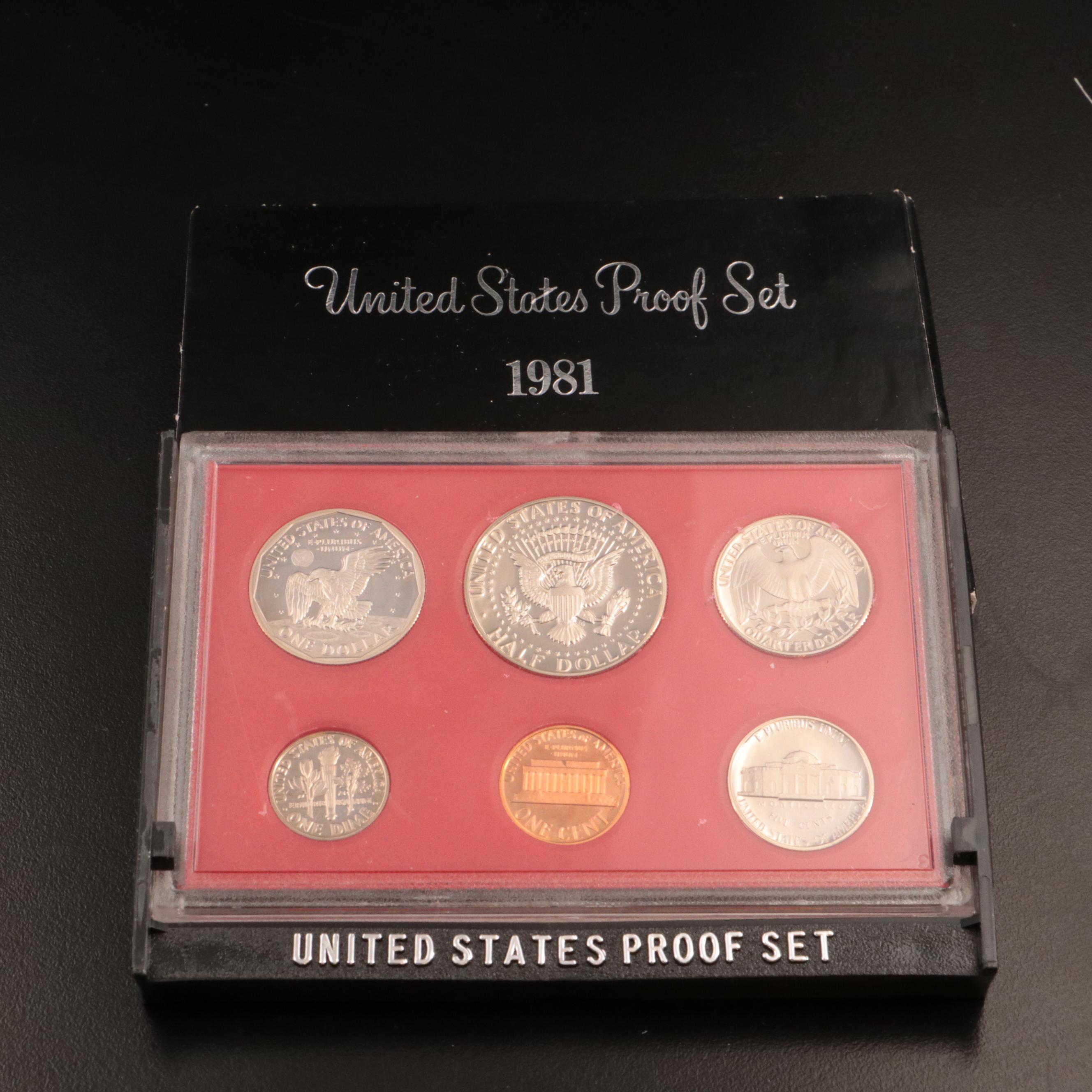 Thirty-Nine Different U.S. Mint Proof Sets, 1968–2006