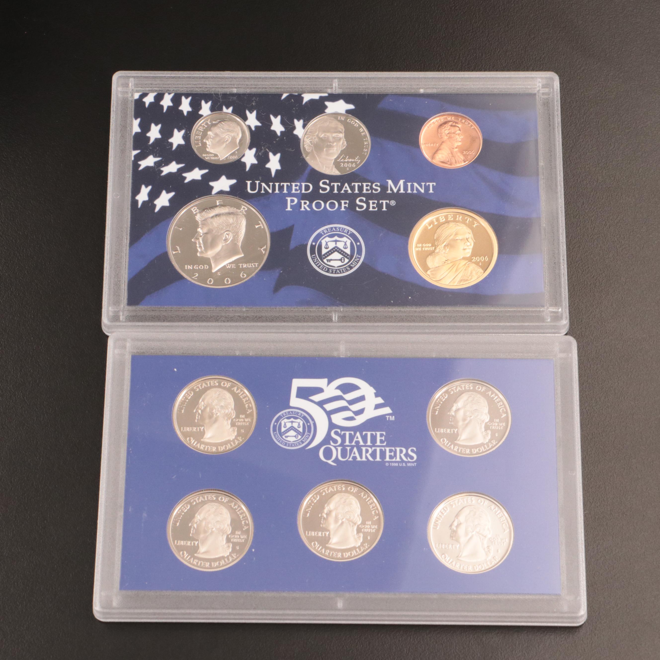 Thirty-Nine Different U.S. Mint Proof Sets, 1968–2006