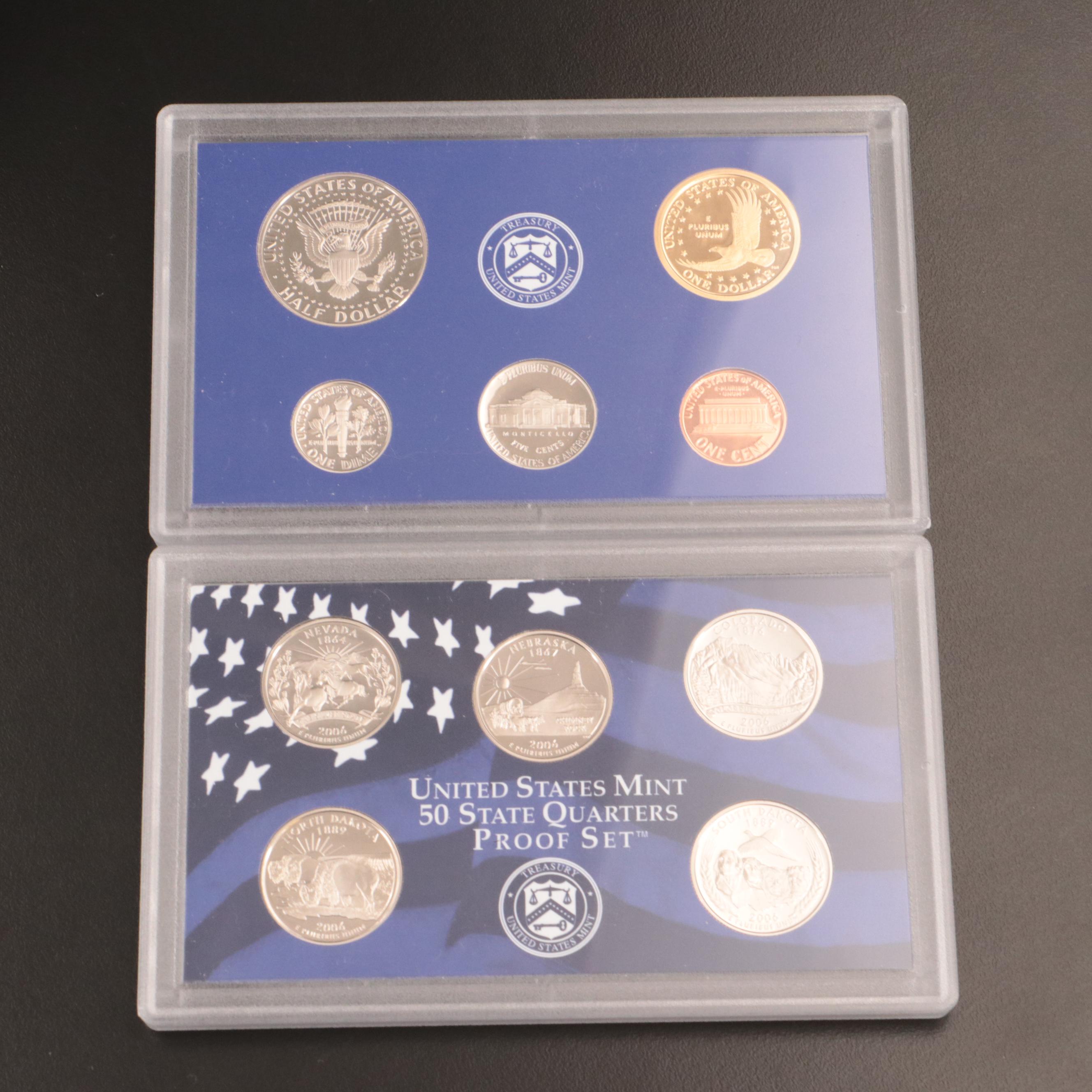 Thirty-Nine Different U.S. Mint Proof Sets, 1968–2006