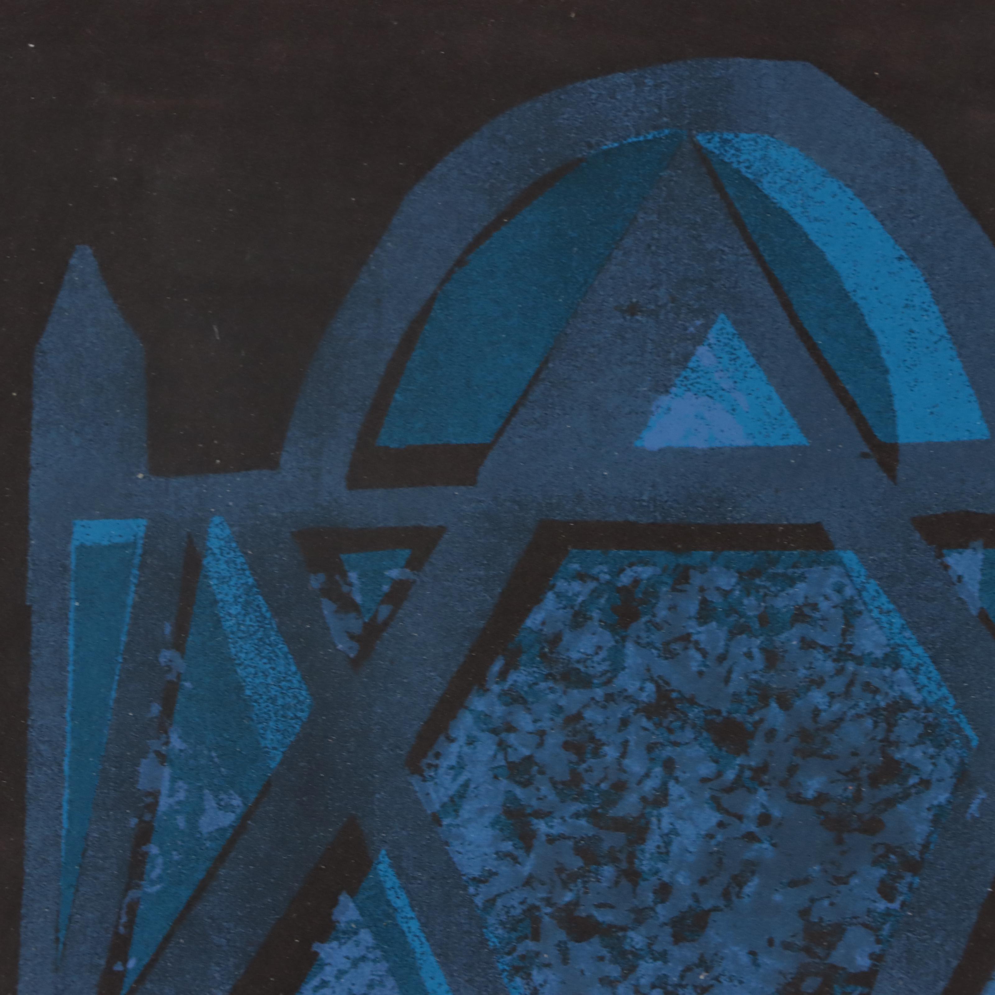 Serigraph of Star of David