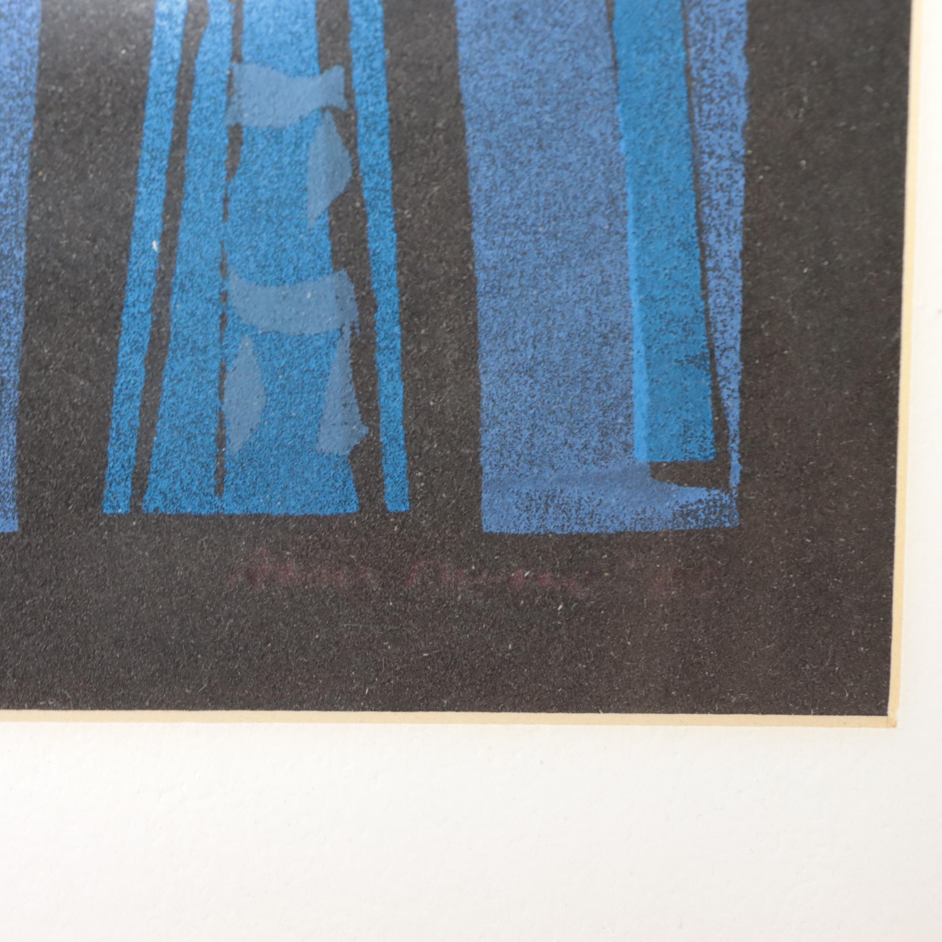 Serigraph of Star of David