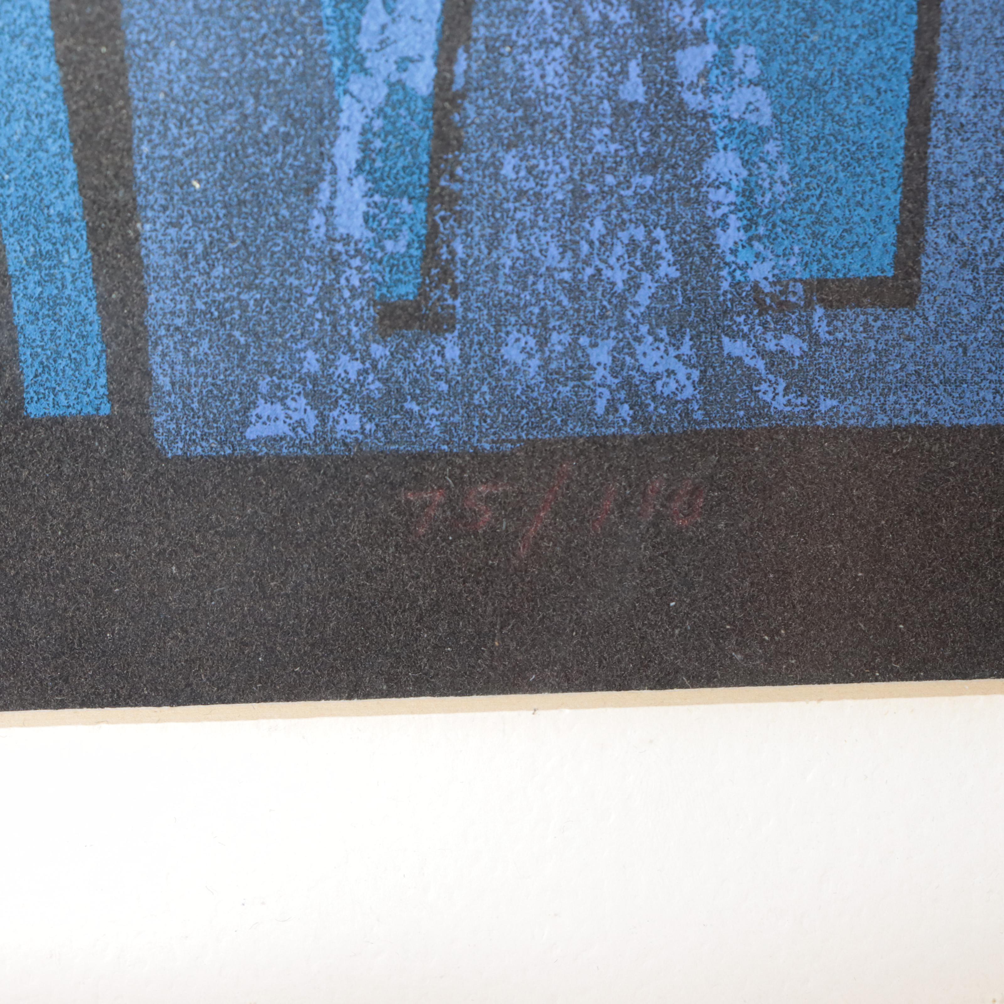 Serigraph of Star of David