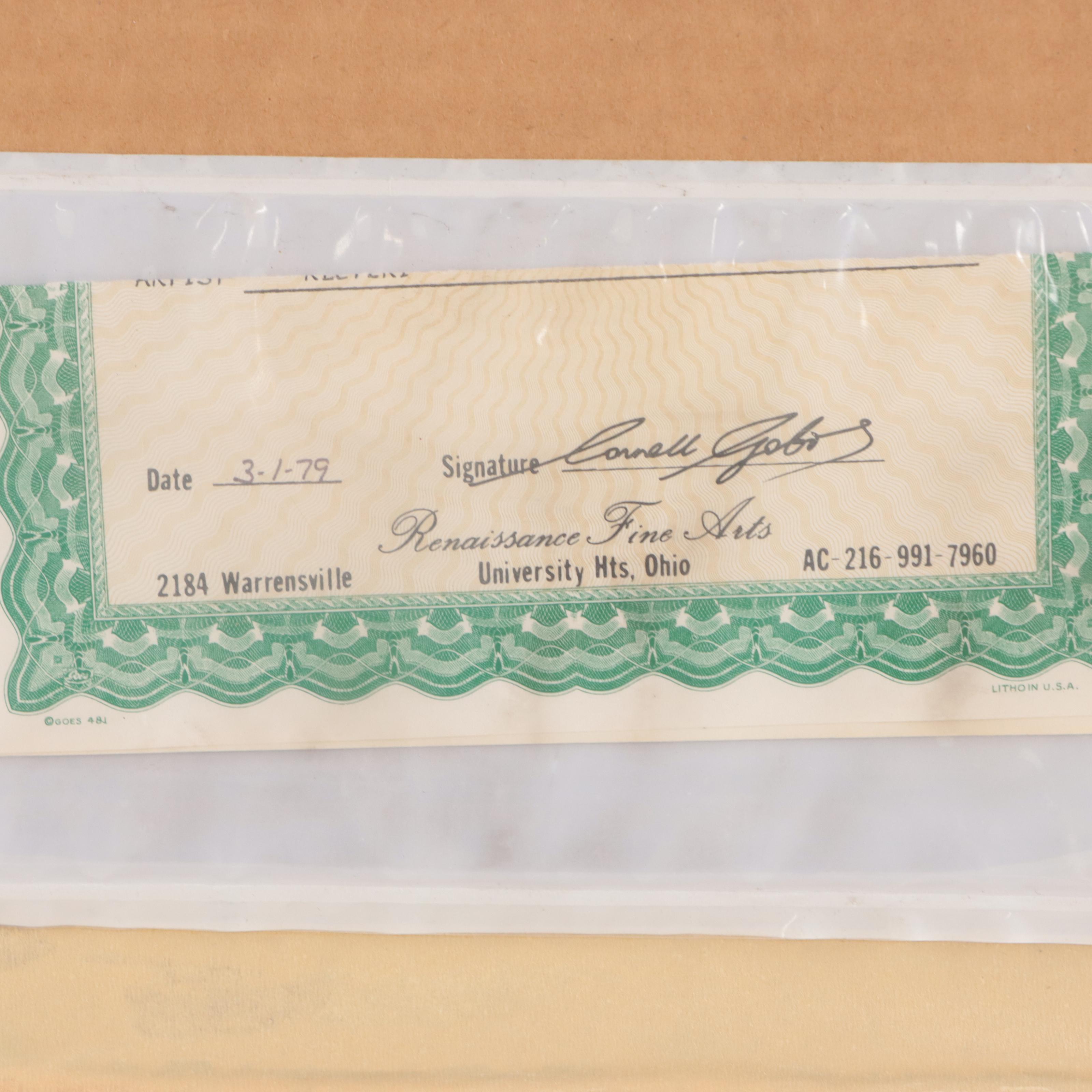 Hannah Kletzki Etching with Aquatint "The Twelve Tribes"