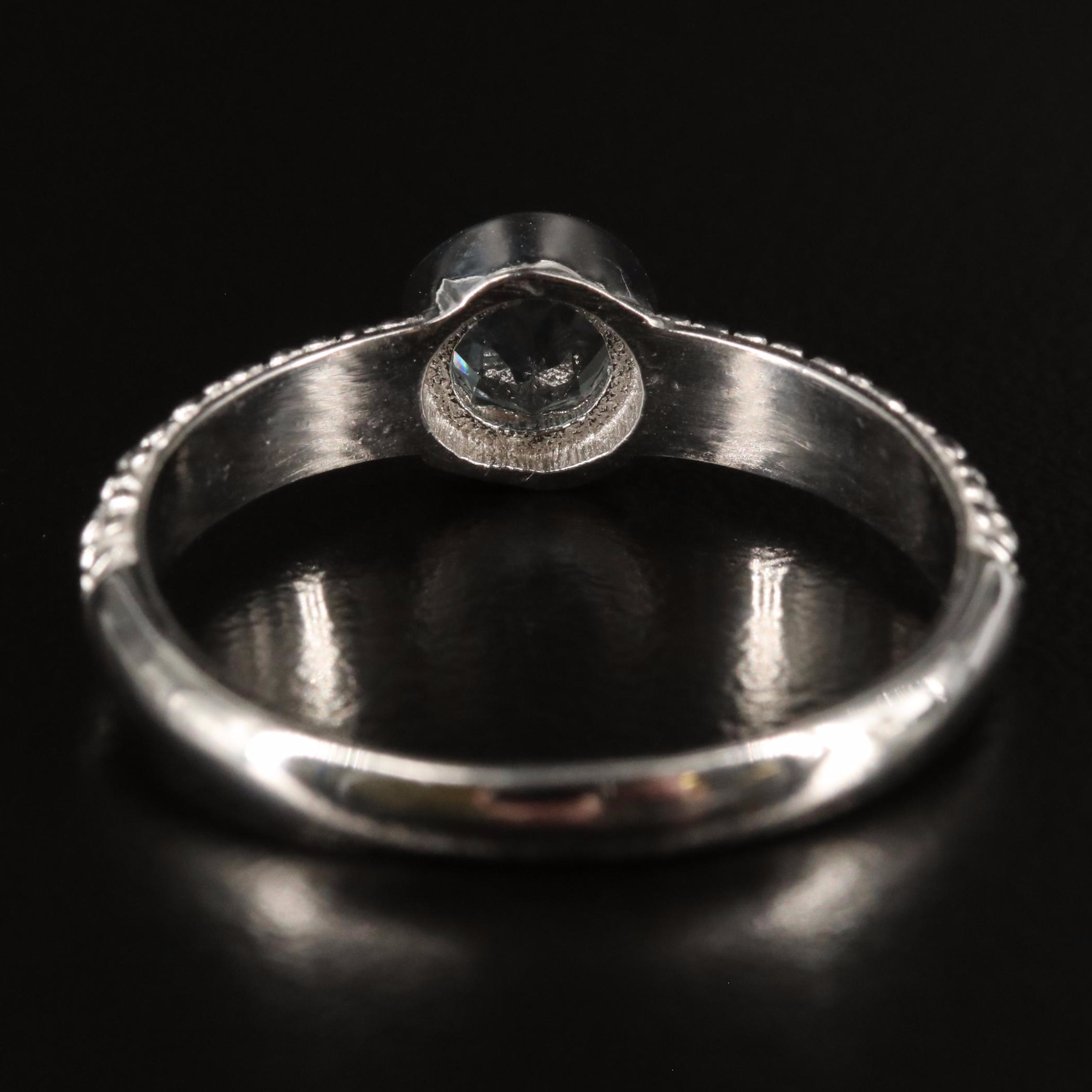 Sterling Blue Topaz Ring