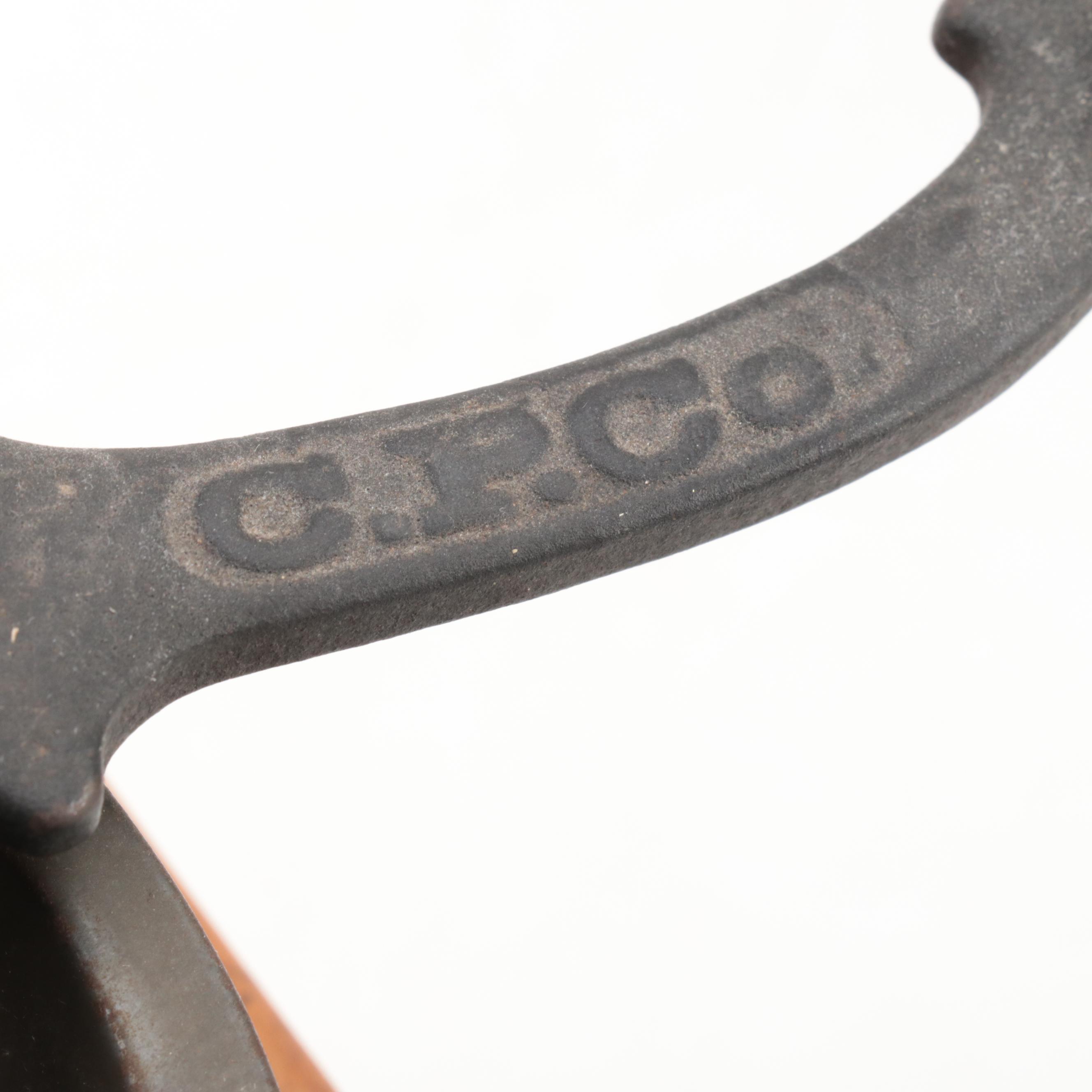 Hand-Carved Tidewater Crafts Shelf with Coffee Grinder, Crocks, Vases and More