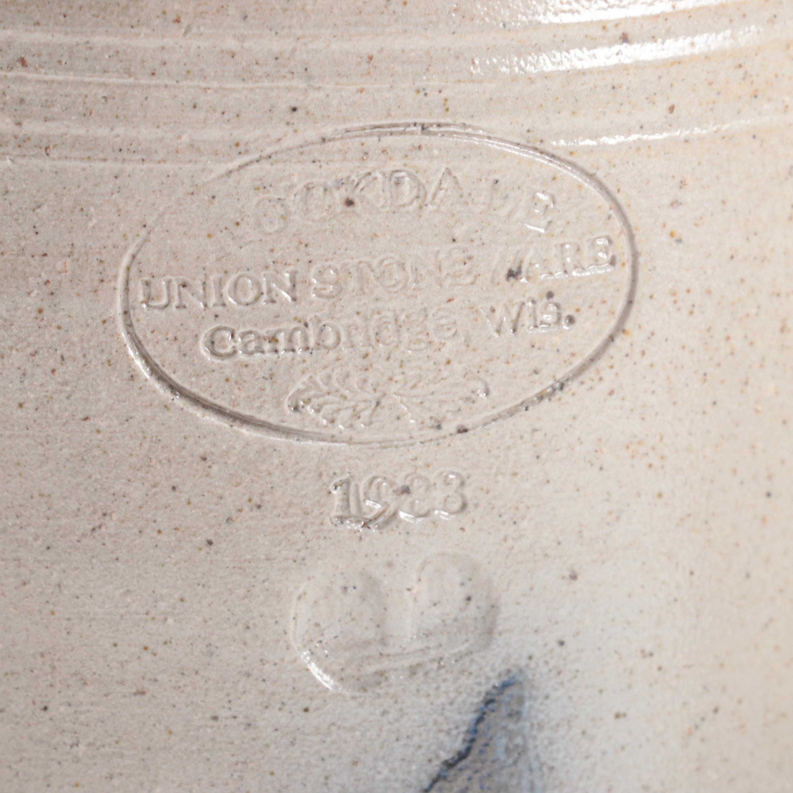 Hand-Carved Tidewater Crafts Shelf with Coffee Grinder, Crocks, Vases and More