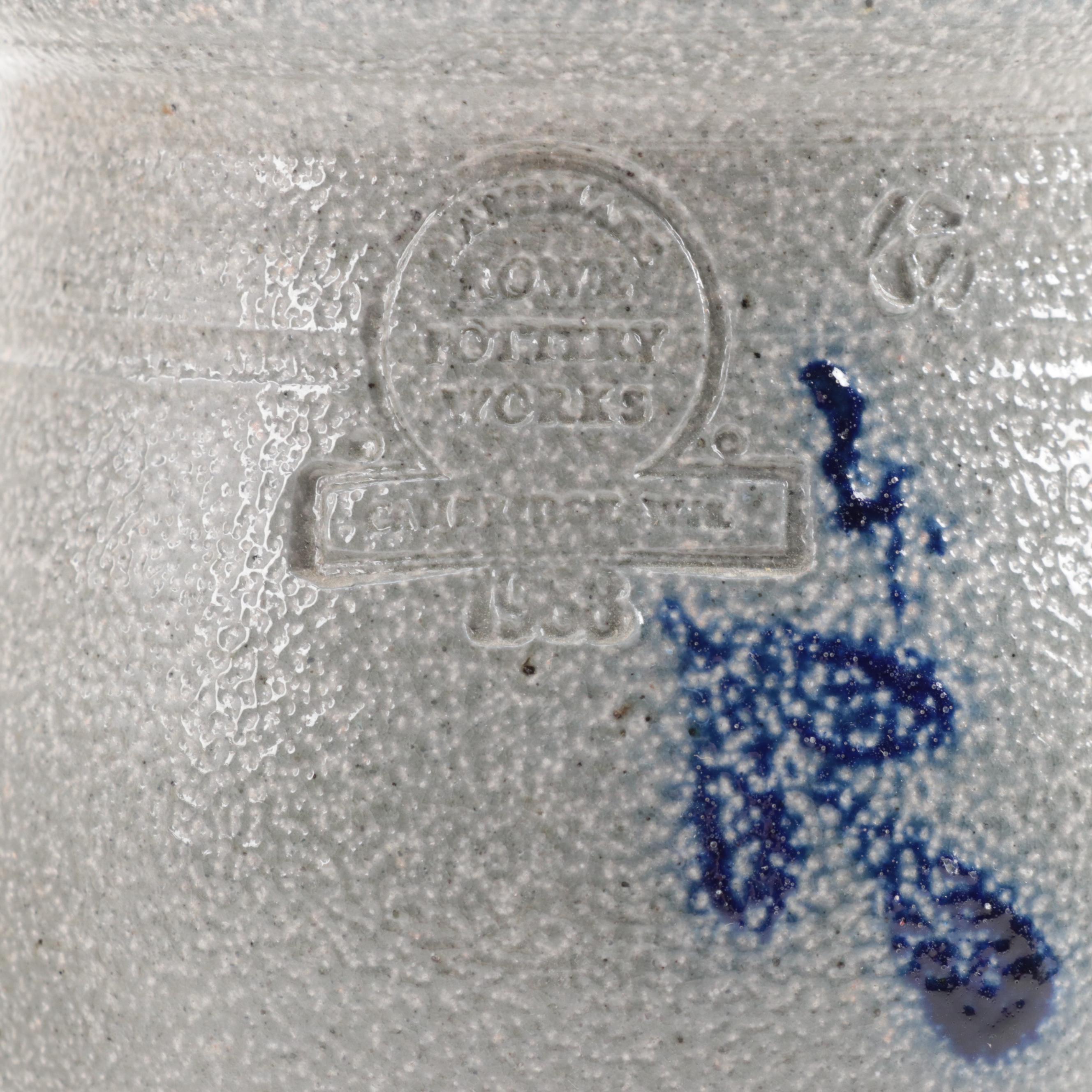 Hand-Carved Tidewater Crafts Shelf with Coffee Grinder, Crocks, Vases and More