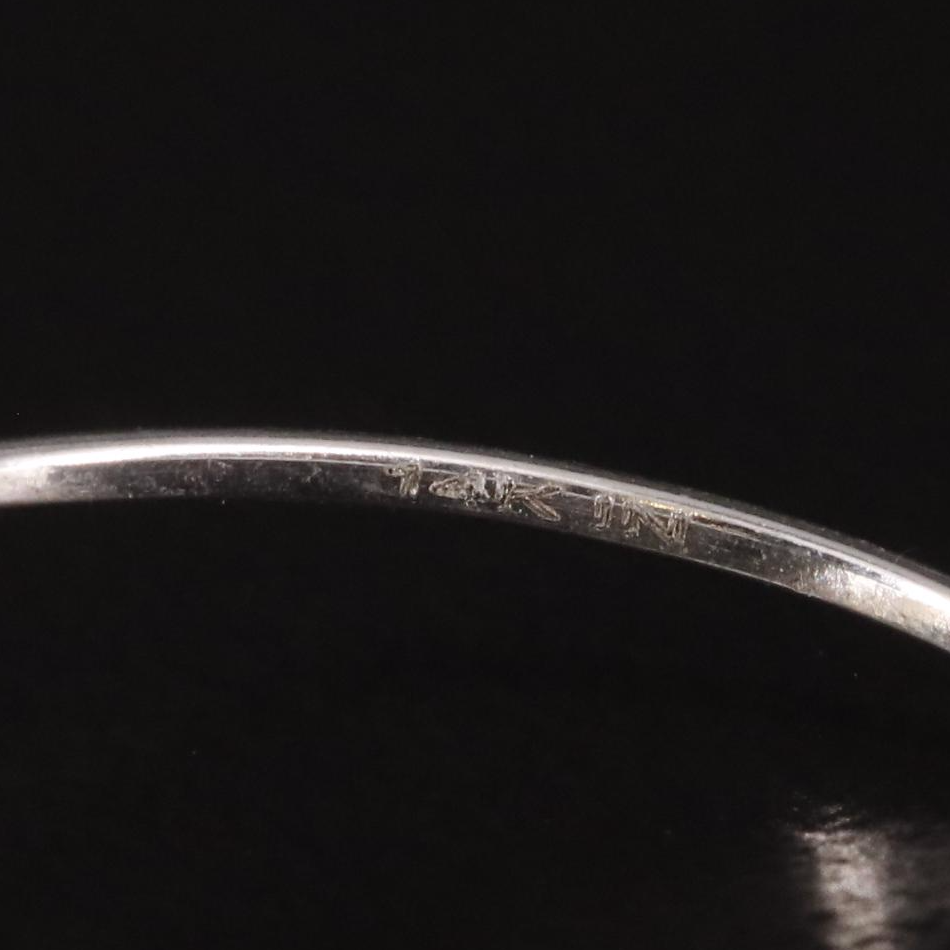 14K Citrine Solitaire Ring