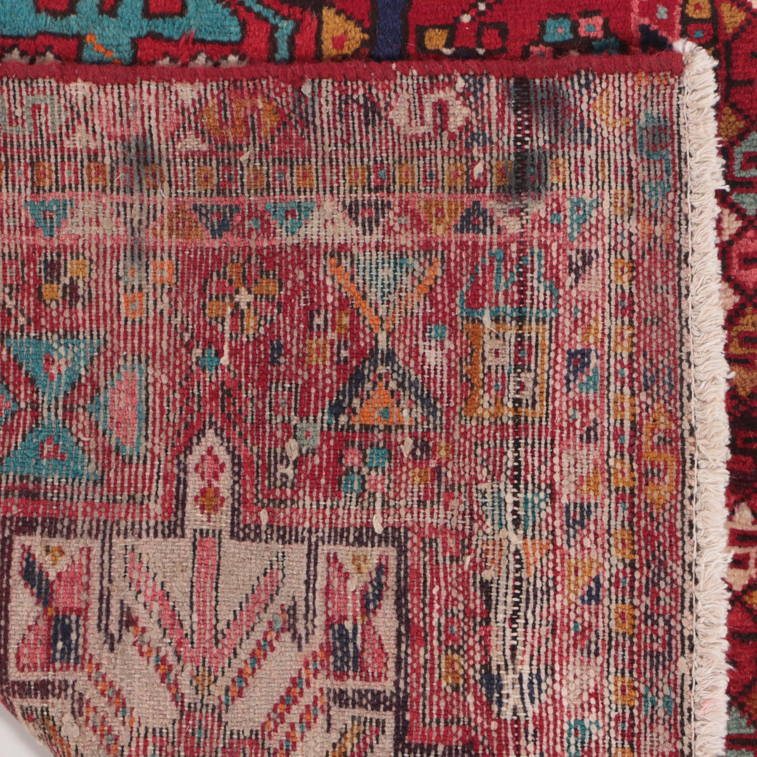 2'3 x 8'10 Hand-Knotted Persian Karaja Carpet Runner
