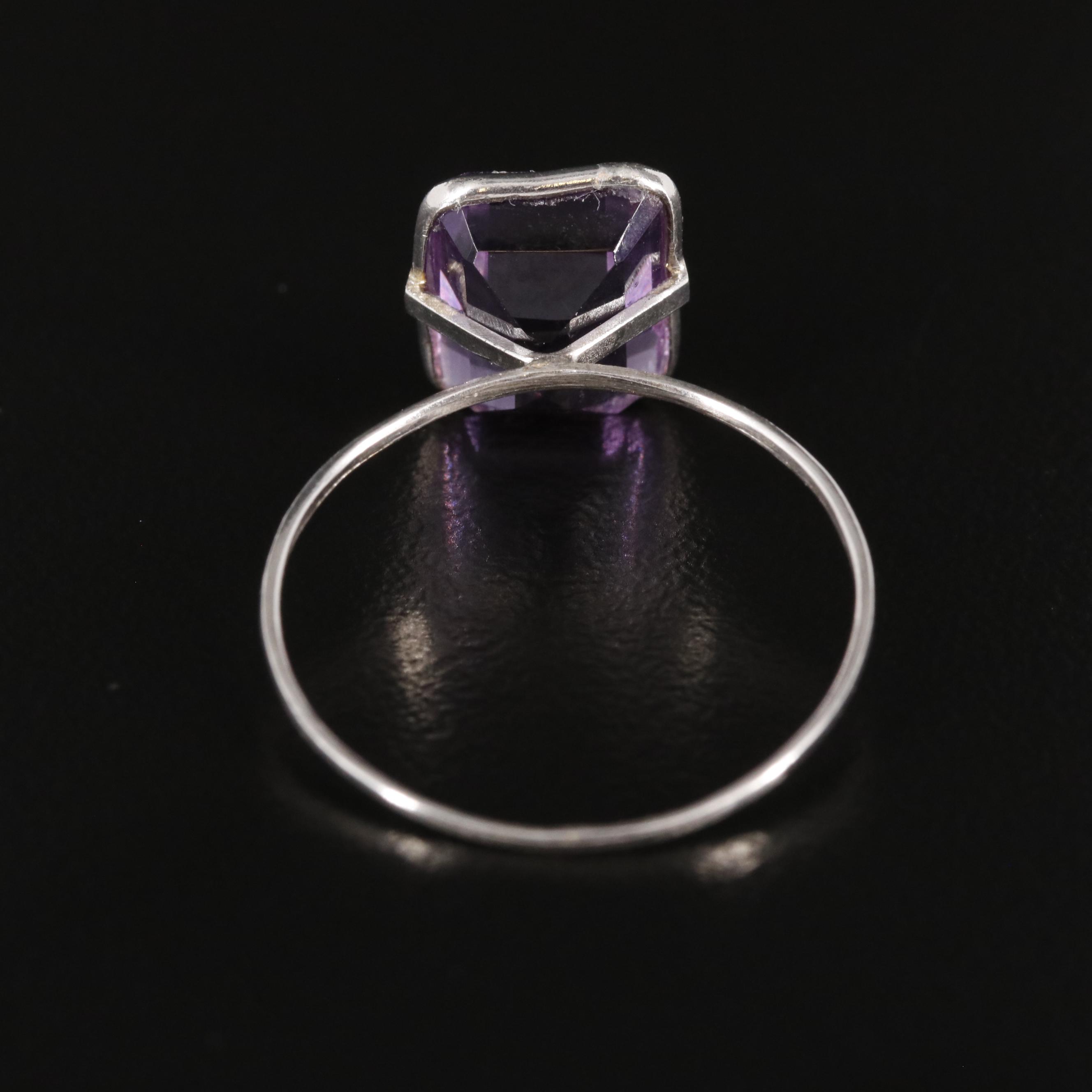 14K Amethyst Ring