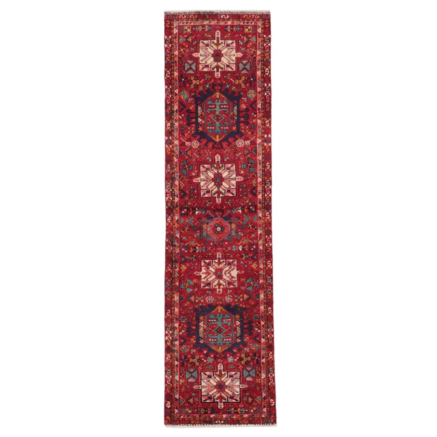 2'3 x 8'10 Hand-Knotted Persian Karaja Carpet Runner