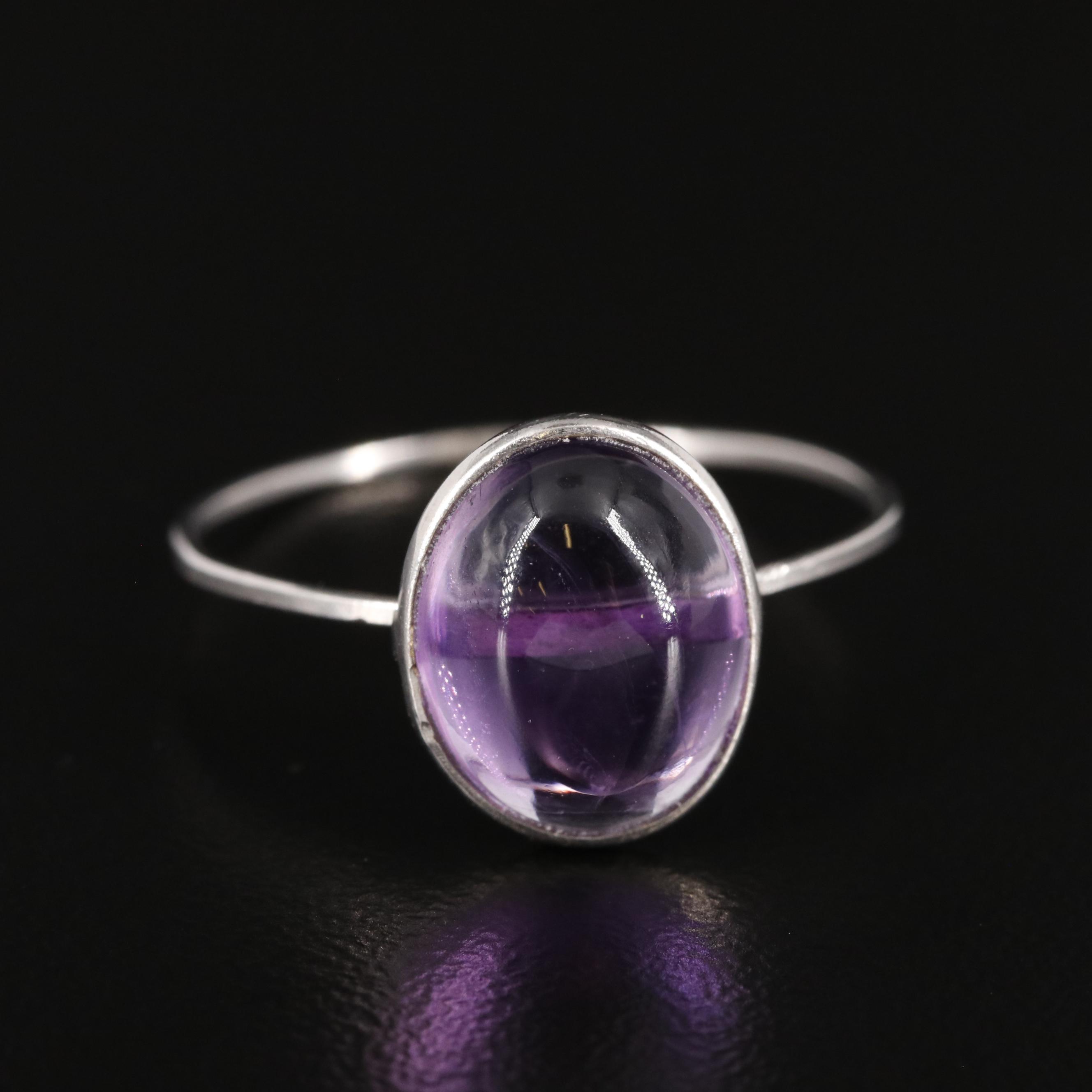 14K Amethyst Ring
