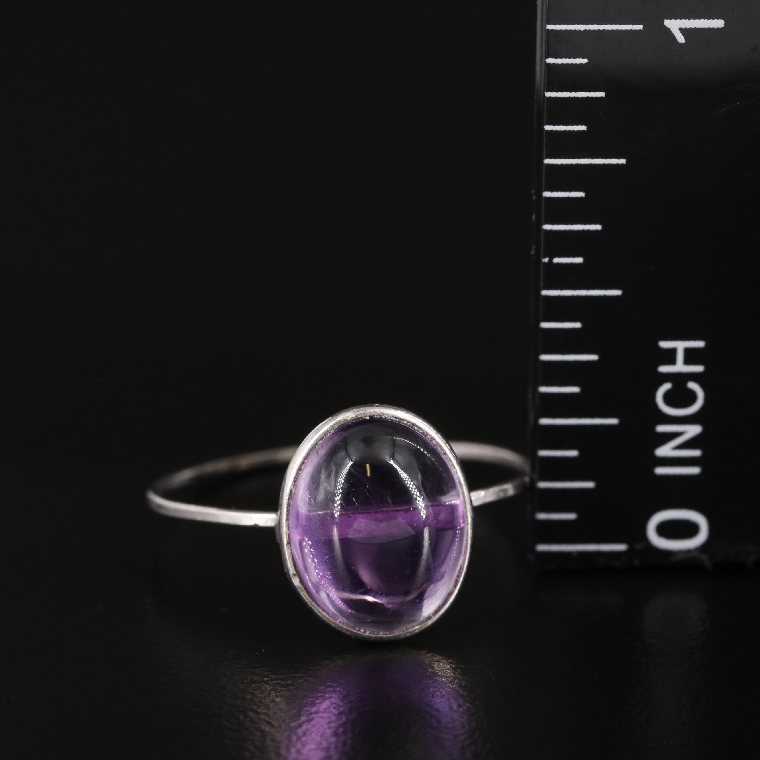 14K Amethyst Ring