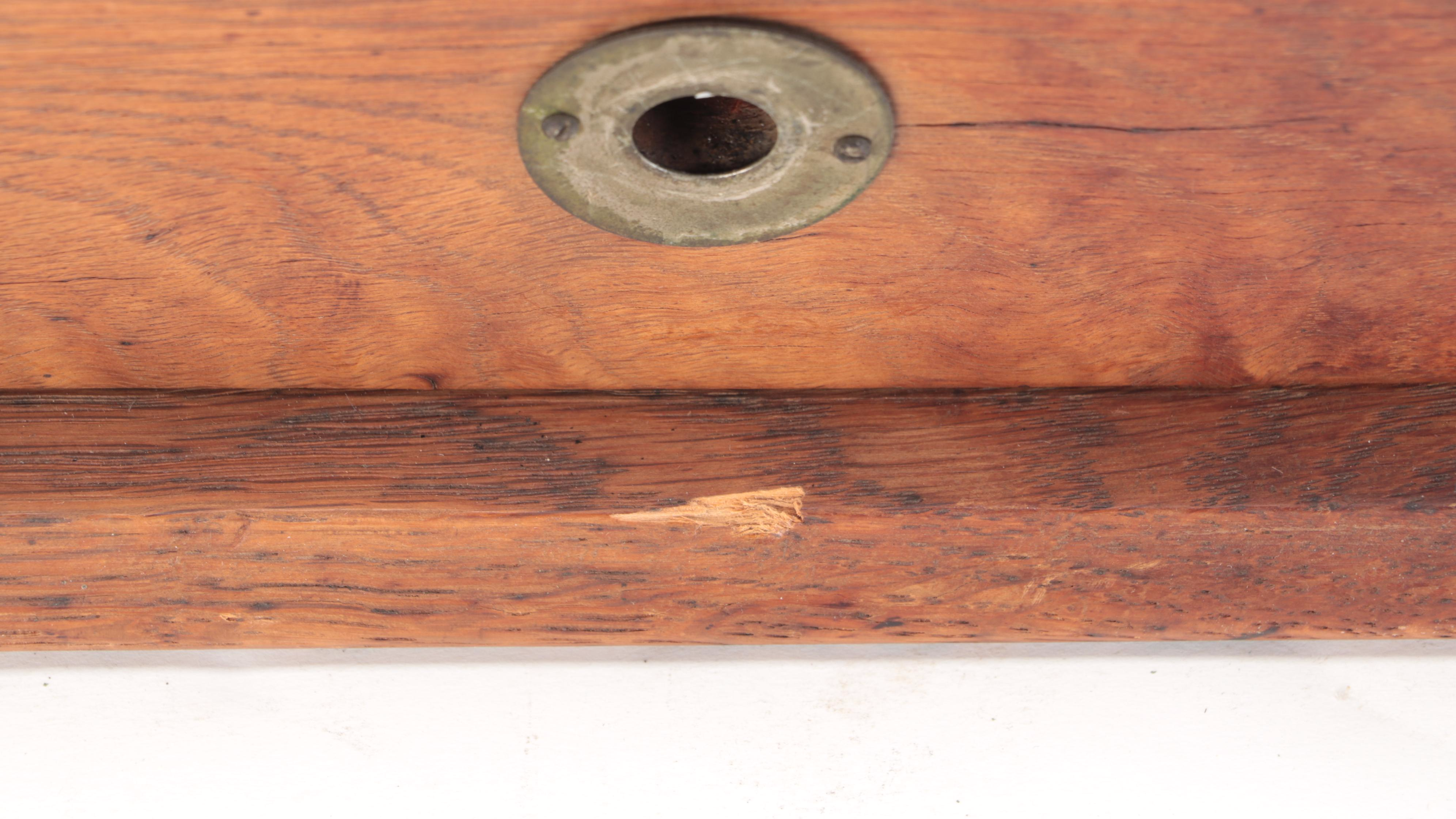 Stromberg-Carlson Oak Cabinet Wall Mount Telephone With Rotary Dial