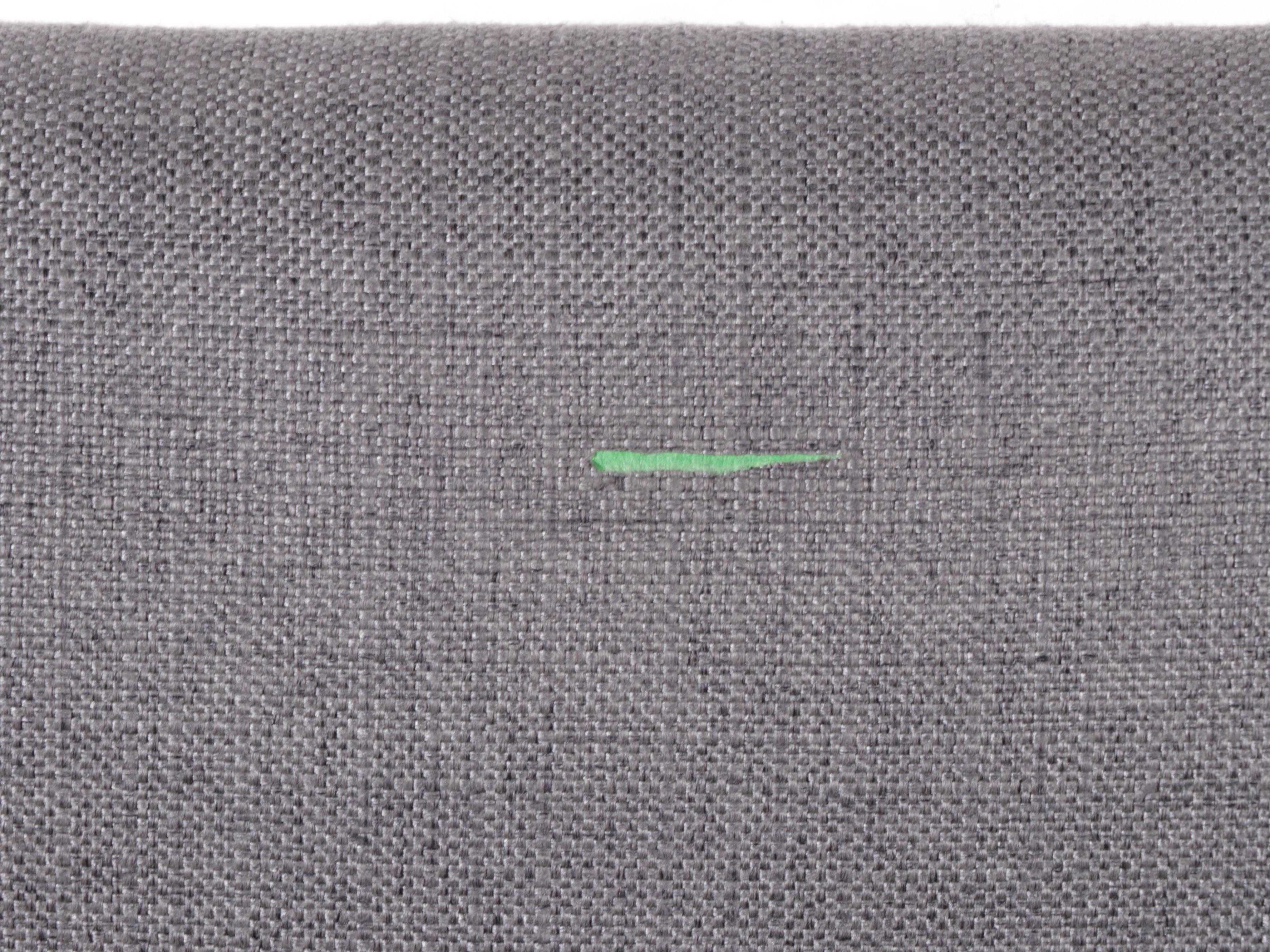 Trailway "Soho" Maple Dining Table Plus Six Arhaus Upholstered Side Chairs