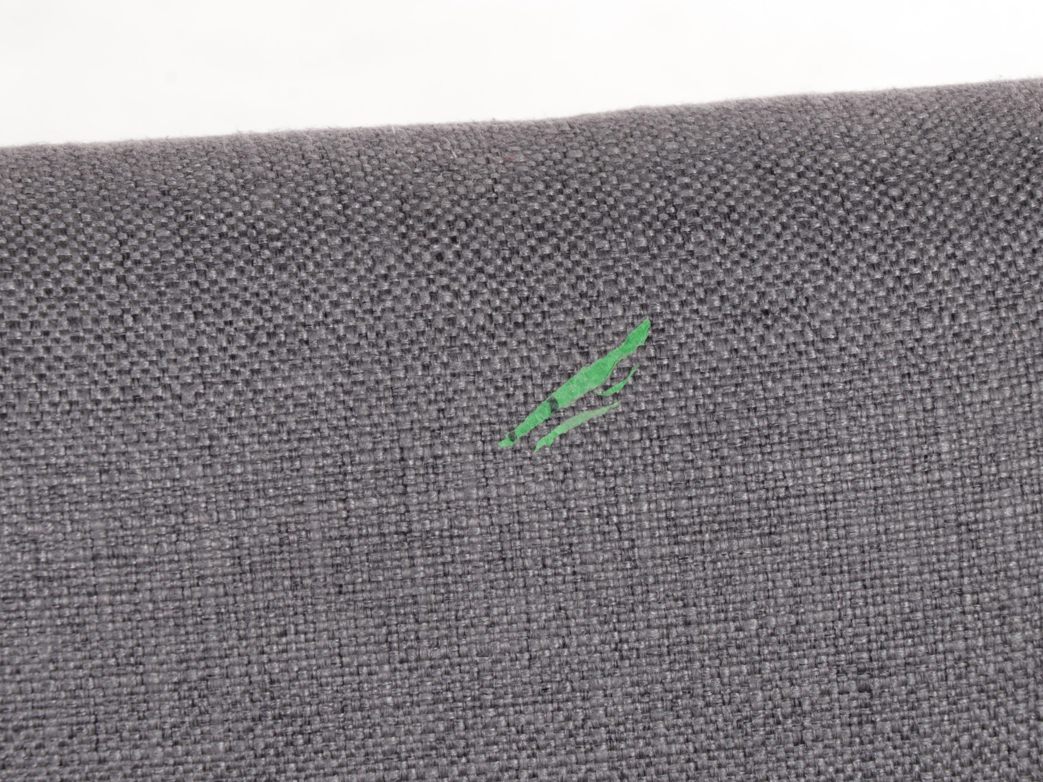 Trailway "Soho" Maple Dining Table Plus Six Arhaus Upholstered Side Chairs