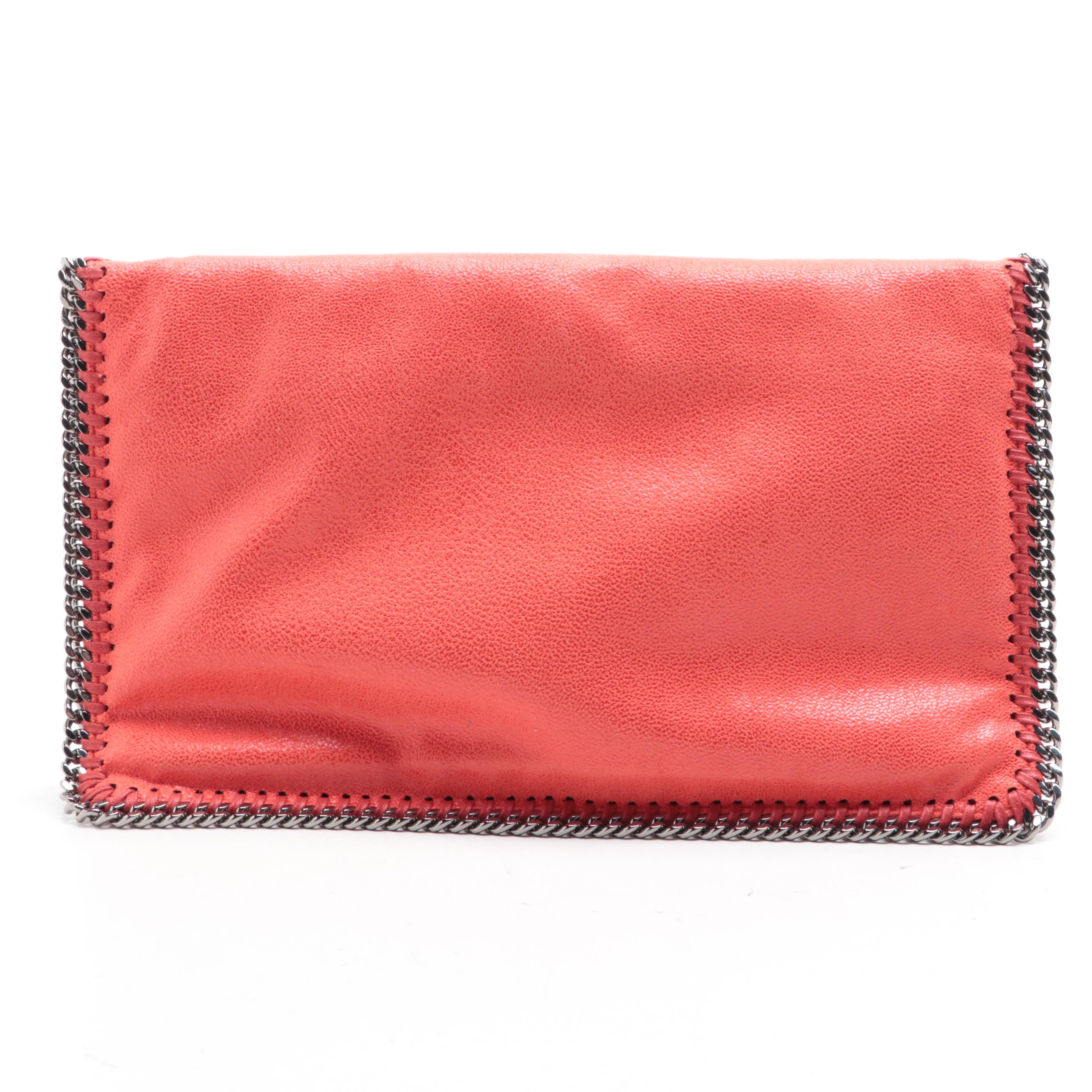Stella McCartney Falabella Shaggy Deer Fold Over Clutch