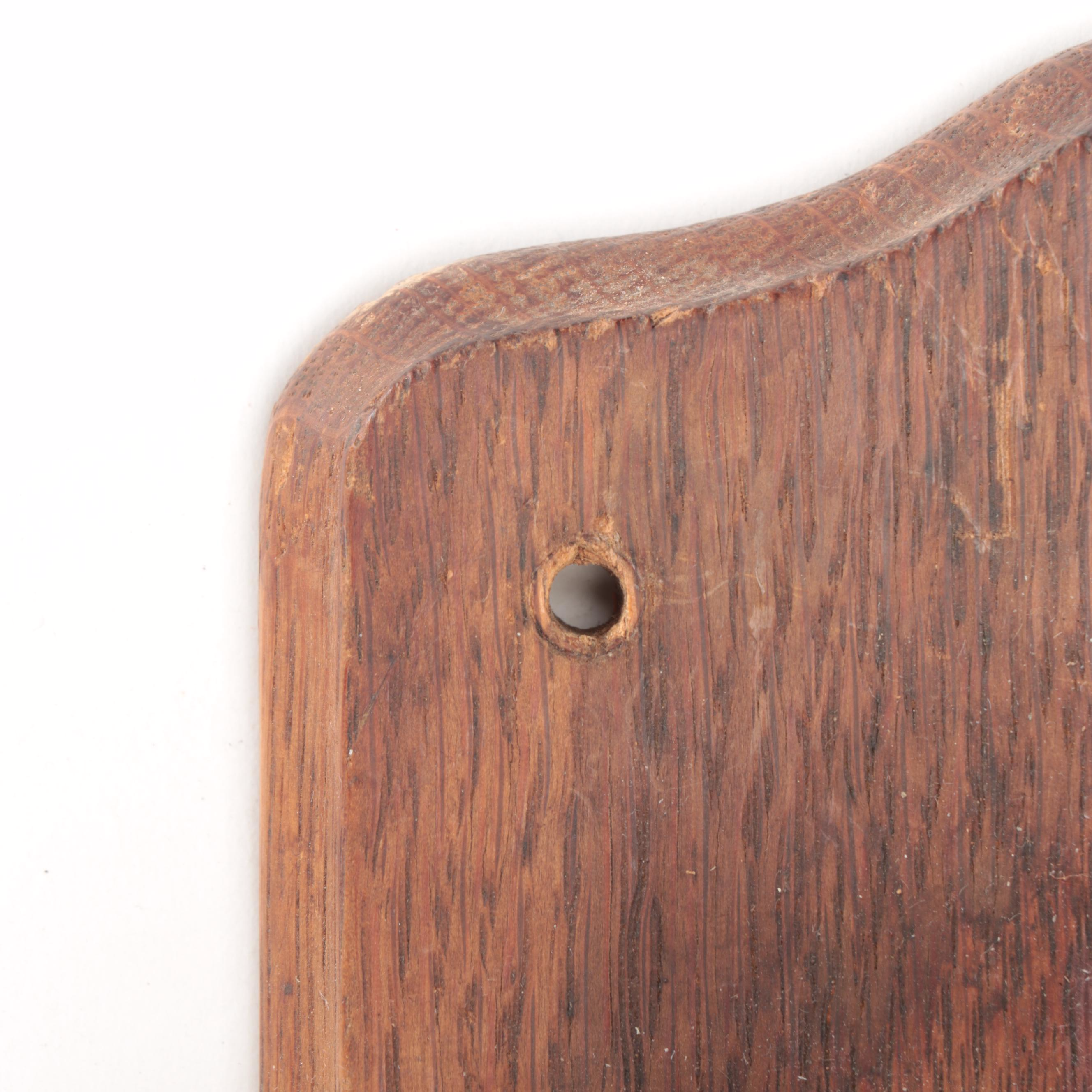 Stromberg-Carlson Oak Cabinet Wall Mount Telephone With Rotary Dial