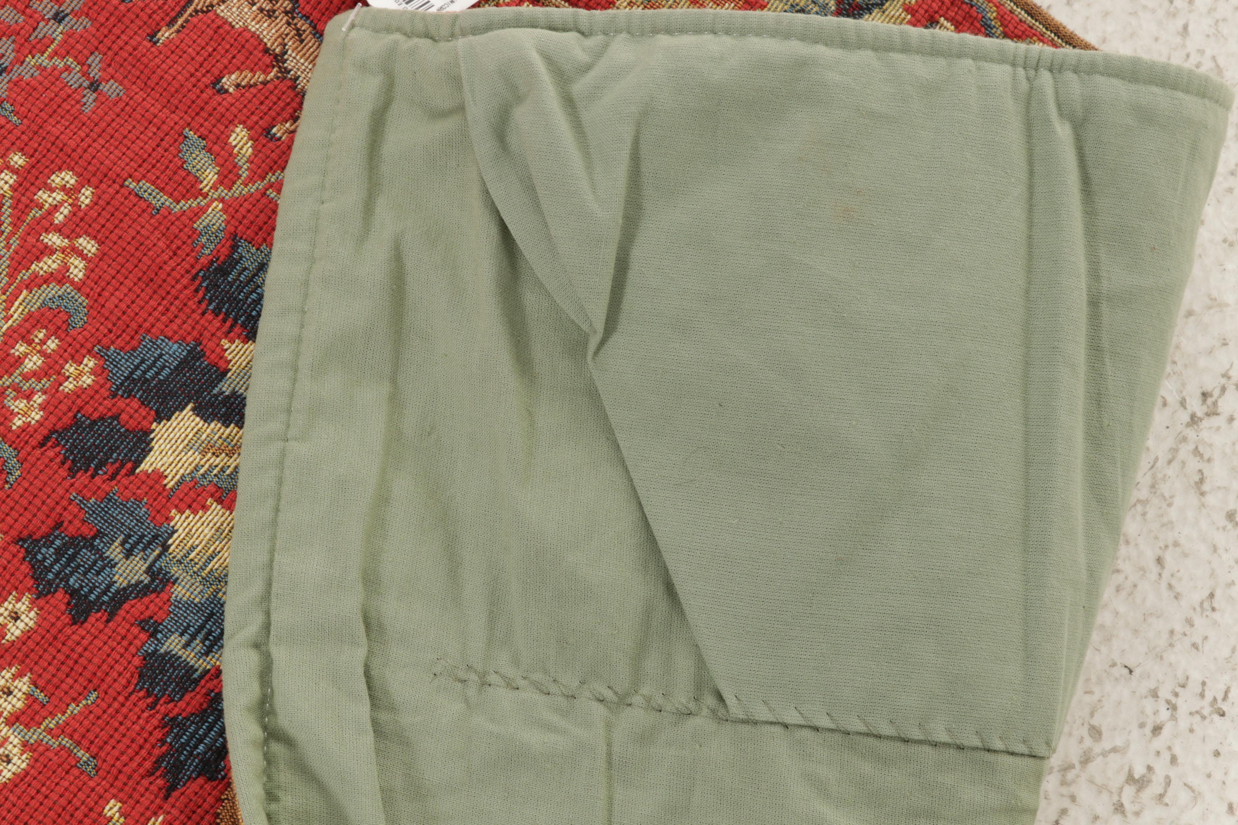 French Point des Meurins "The Touch" Machine Woven Tapestry