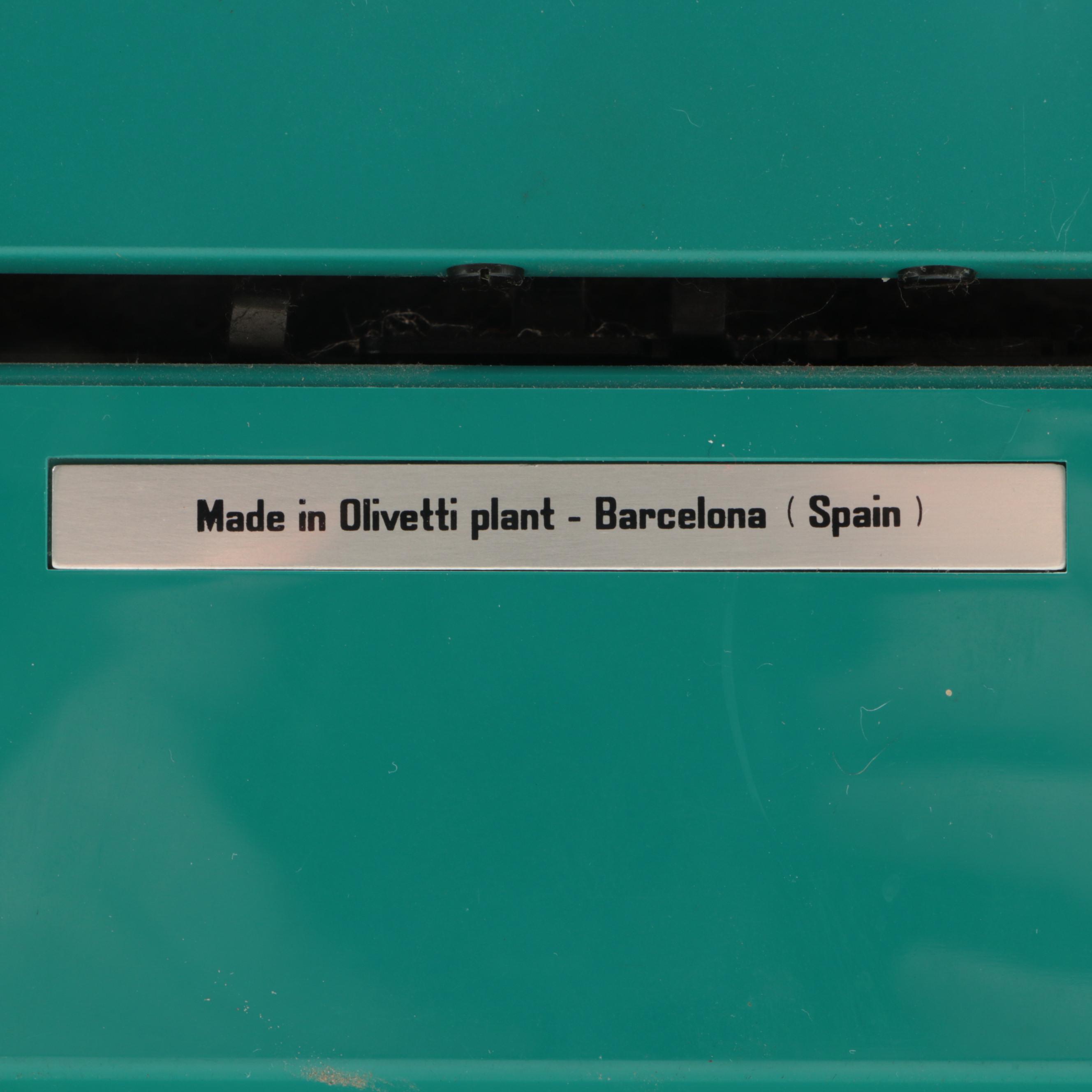 Olivetti Underwood "Studio 45" Typewriter, 1965